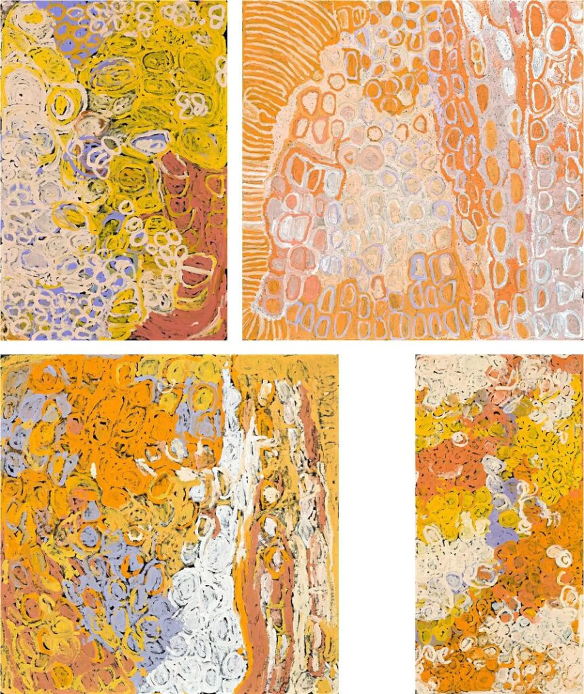 (i) TWO WOMEN’S TRAVELS TO THE SITE SOUTH OF LAKE MACDONALD, 1998; (ii) TWO WOMEN’S DIGGING FOR WESTERN QUOLL IN THE LAKE MACDONALD AREA, 1998; (iii) TWO WOMEN’S DIGGING FOR WESTERN QUOLL IN THE LAKE MACDONALD AREA, 1998; (iv) TRAVELS OF KUNGKA KUTJARRA