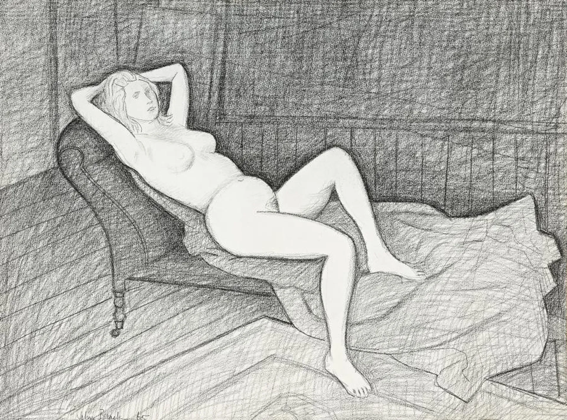 STUDY FOR ‘THE MERTZ NUDE’