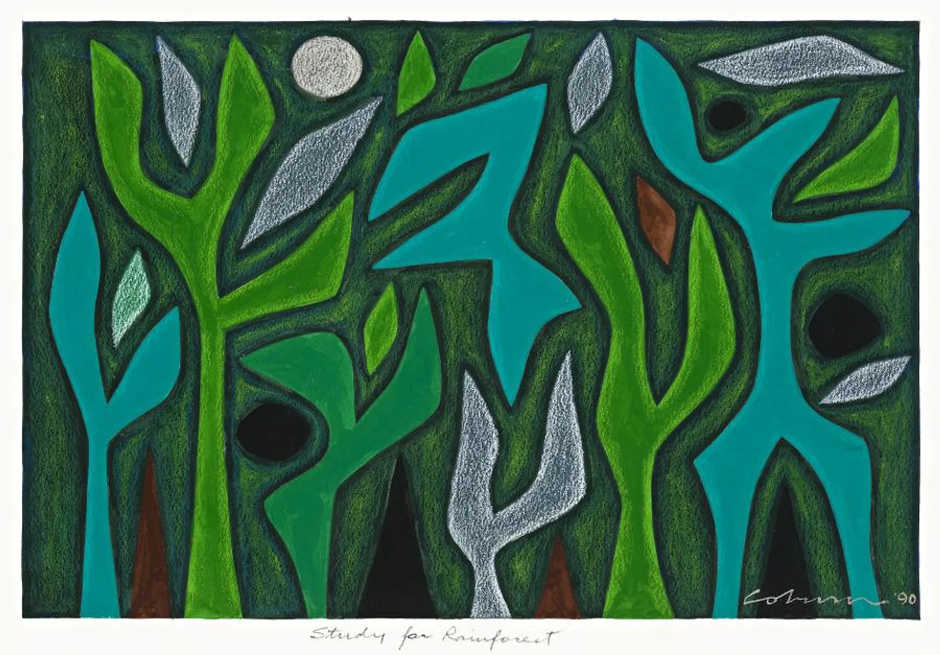 STUDY FOR RAINFOREST