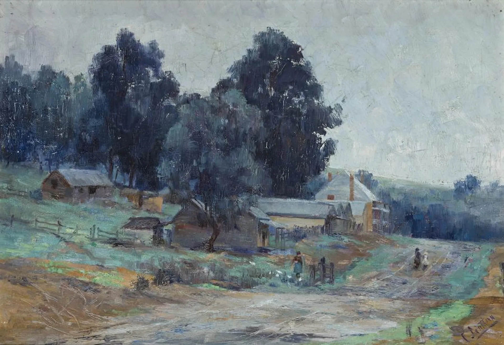 YARRA STREET, WARRANDYTE, LOOKING WEST TOWARDS ‘THE GRAND’ HOTEL