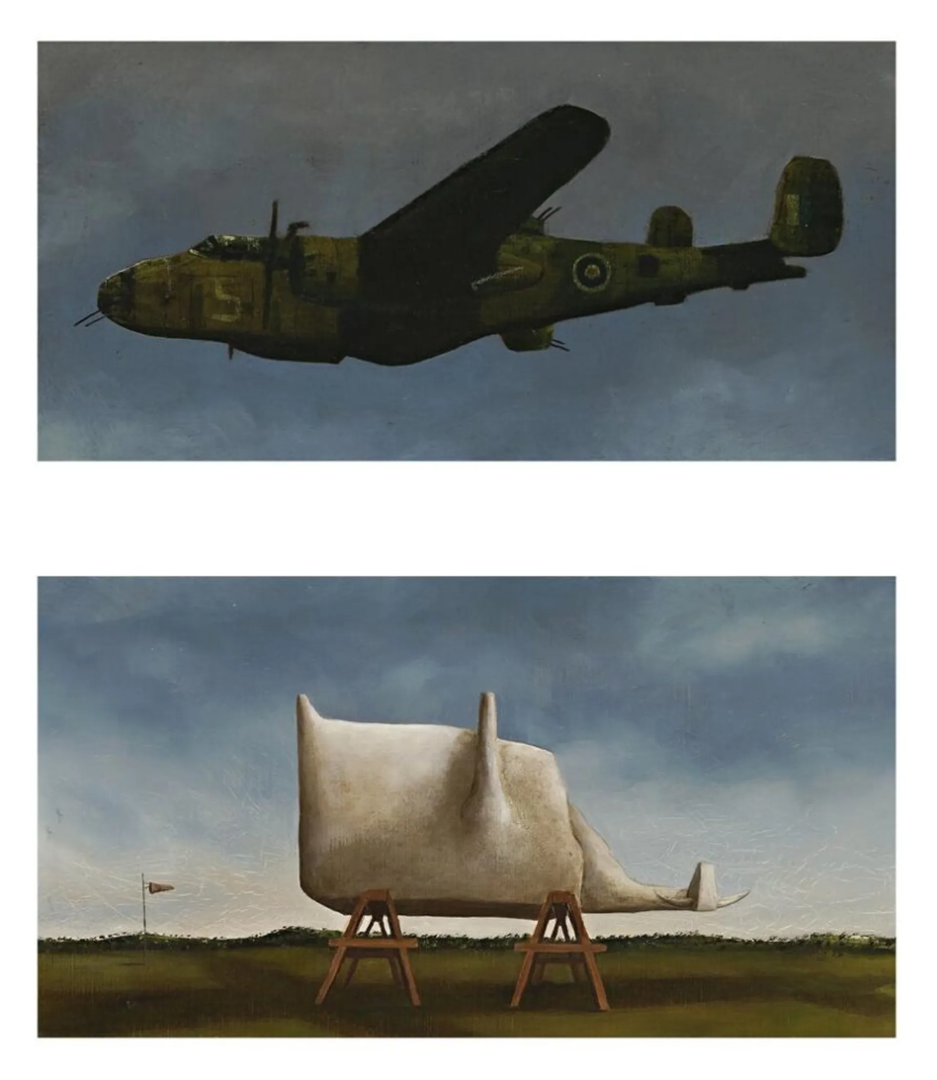 DOBELL’S COW AND MITCHELL BOMBER II