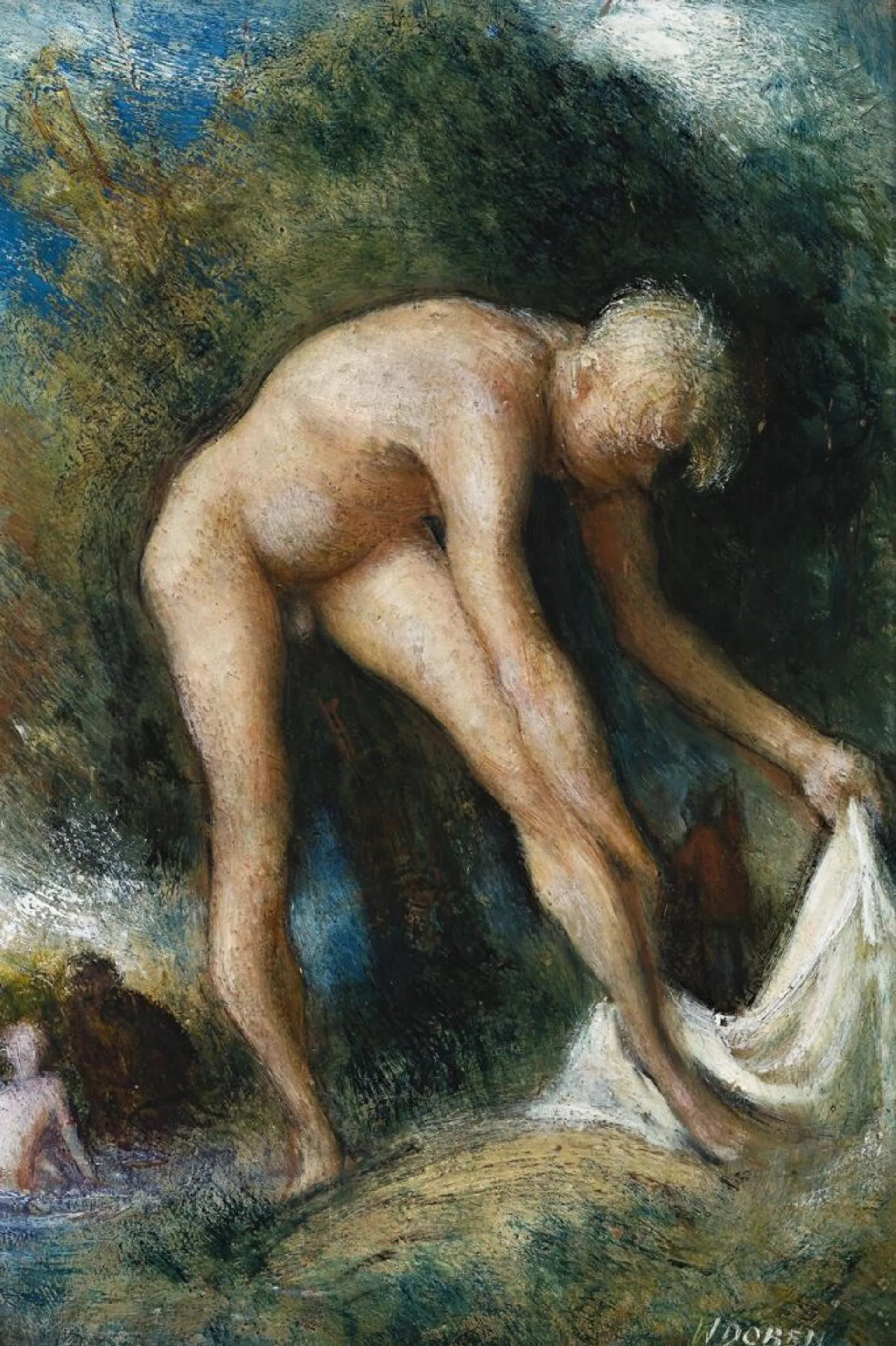 BOY BATHING