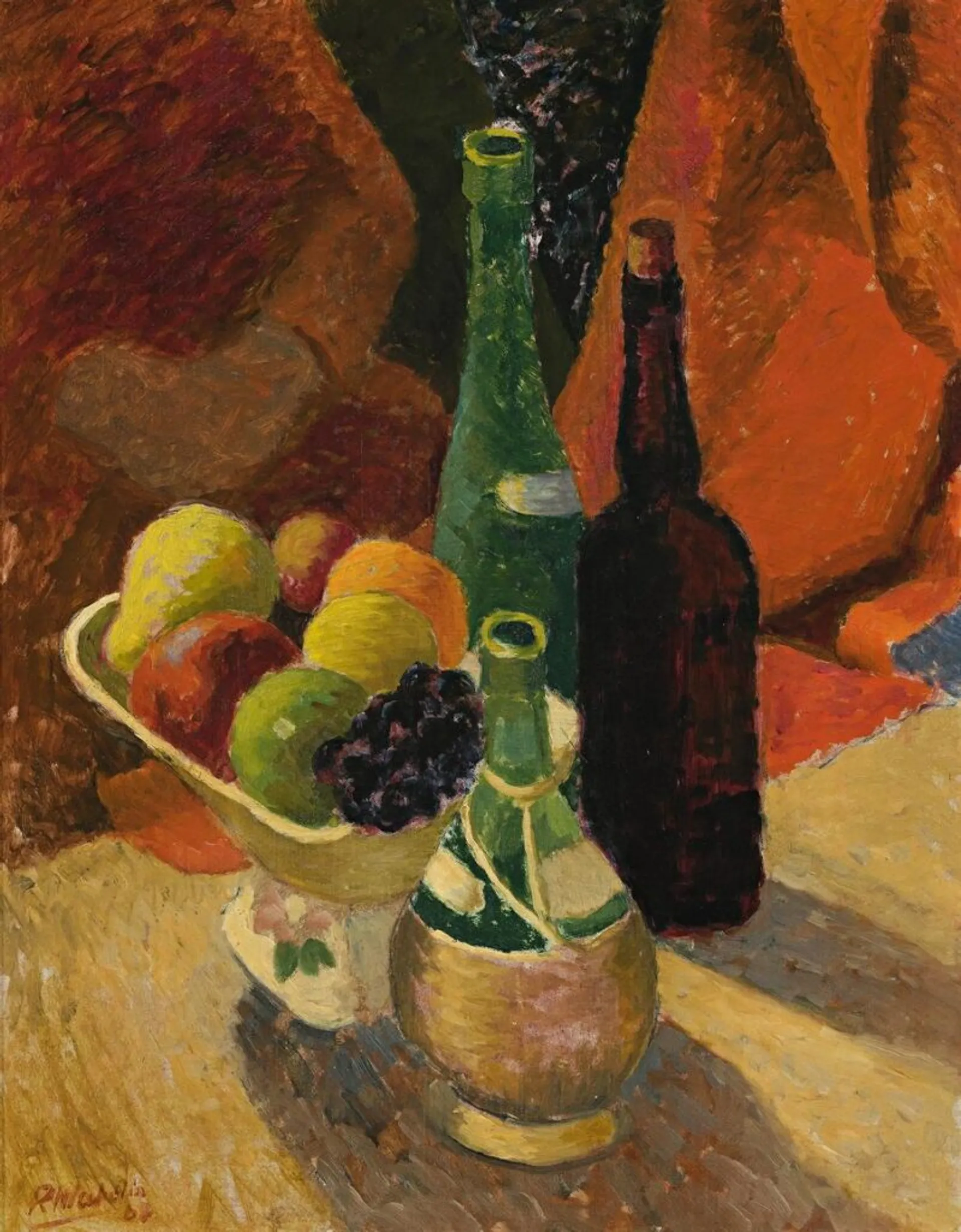 STILL LIFE WITH RED