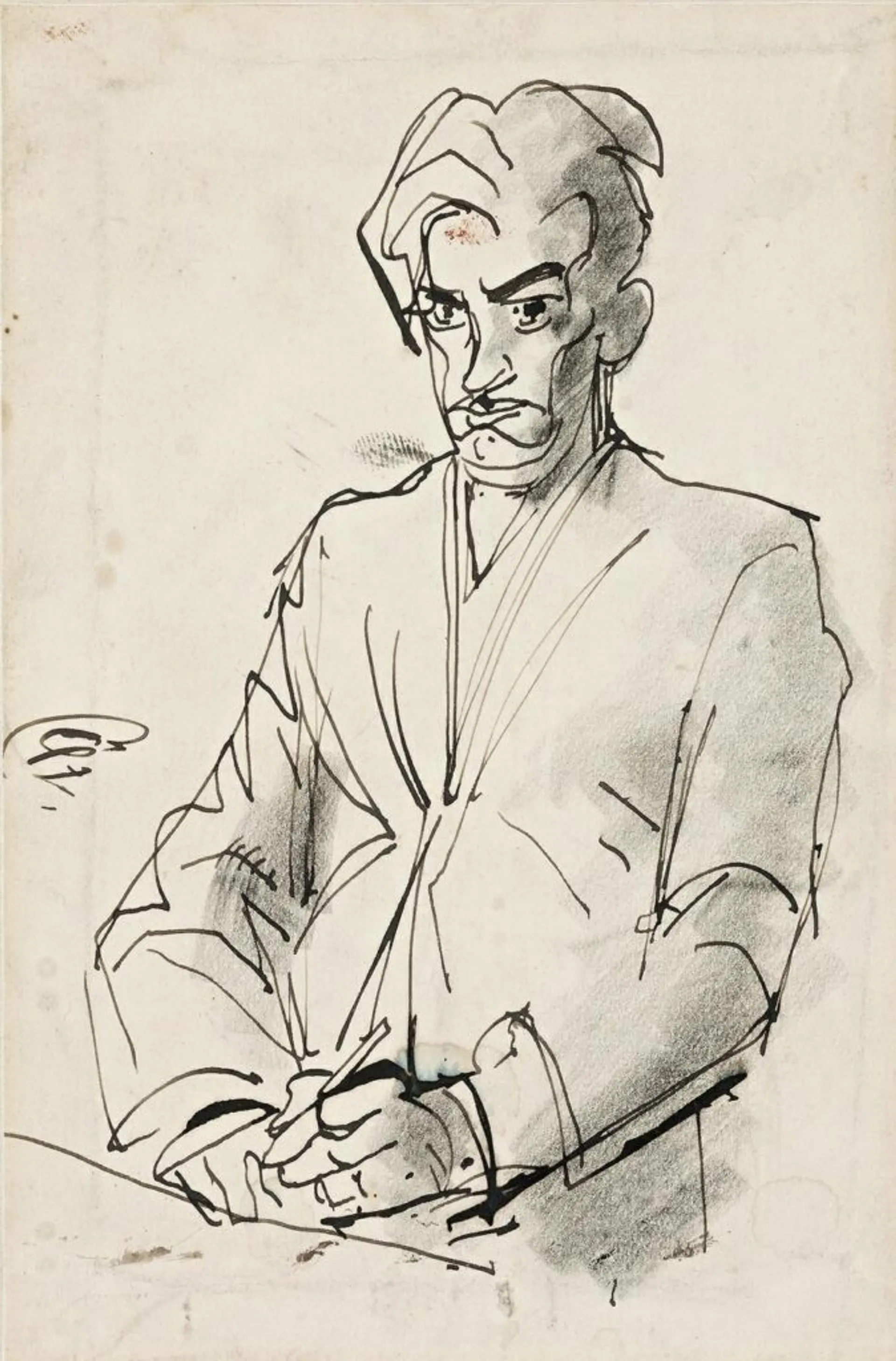 DRAWING FOR A SELF PORTRAIT