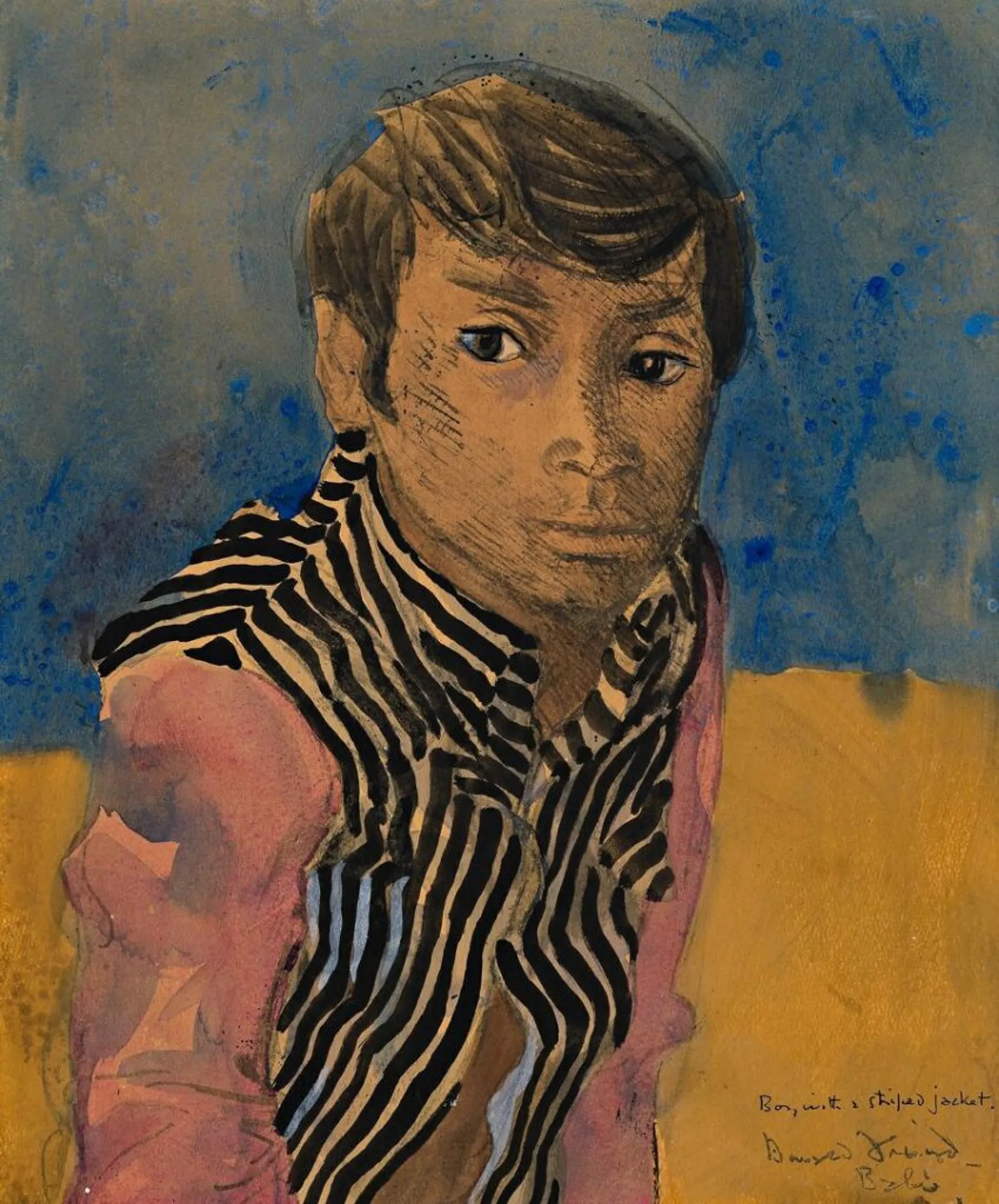 BOY WITH A STRIPED JACKET
