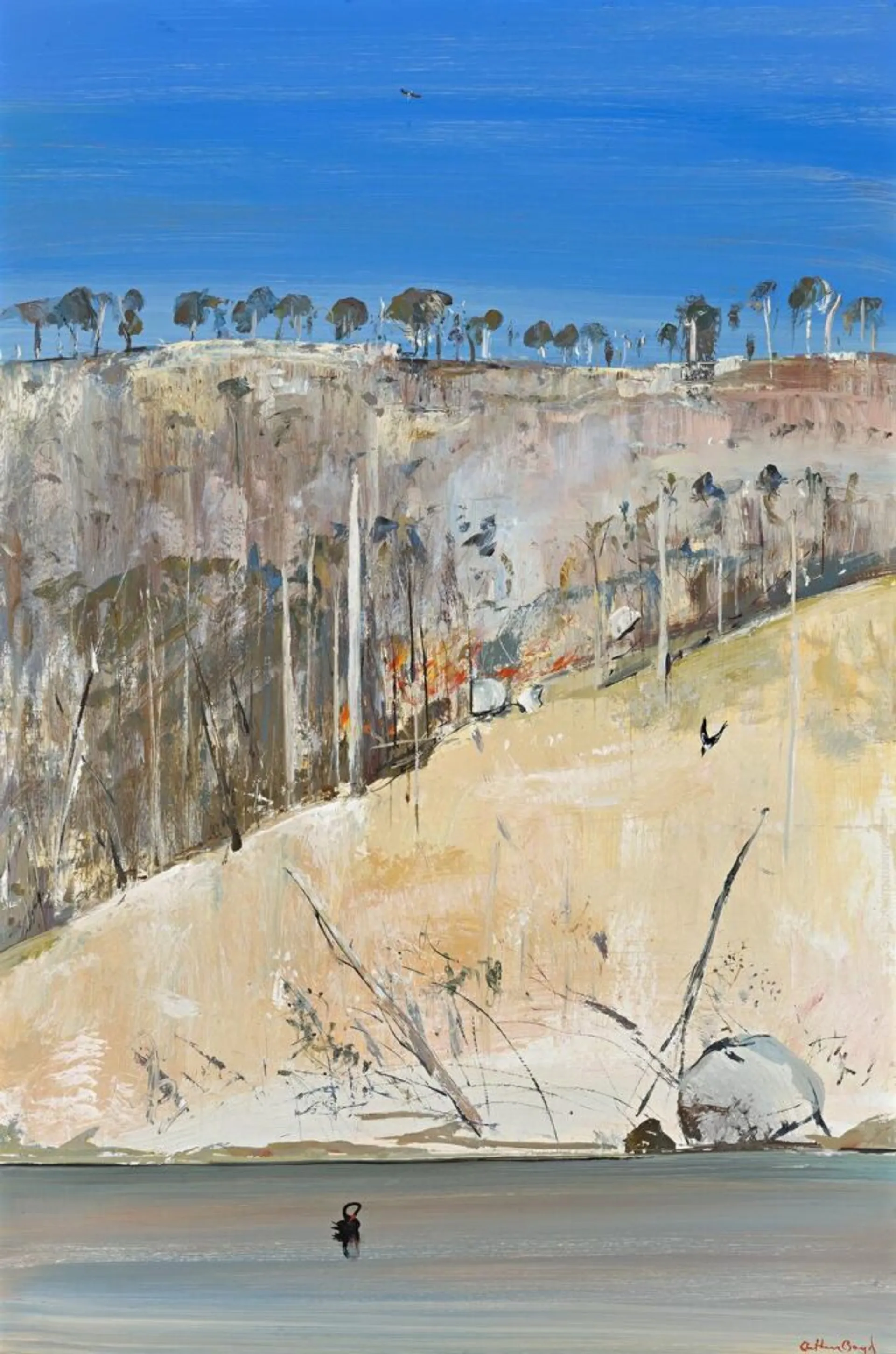 SHOALHAVEN – HILLSIDE WITH BUSHFIRE