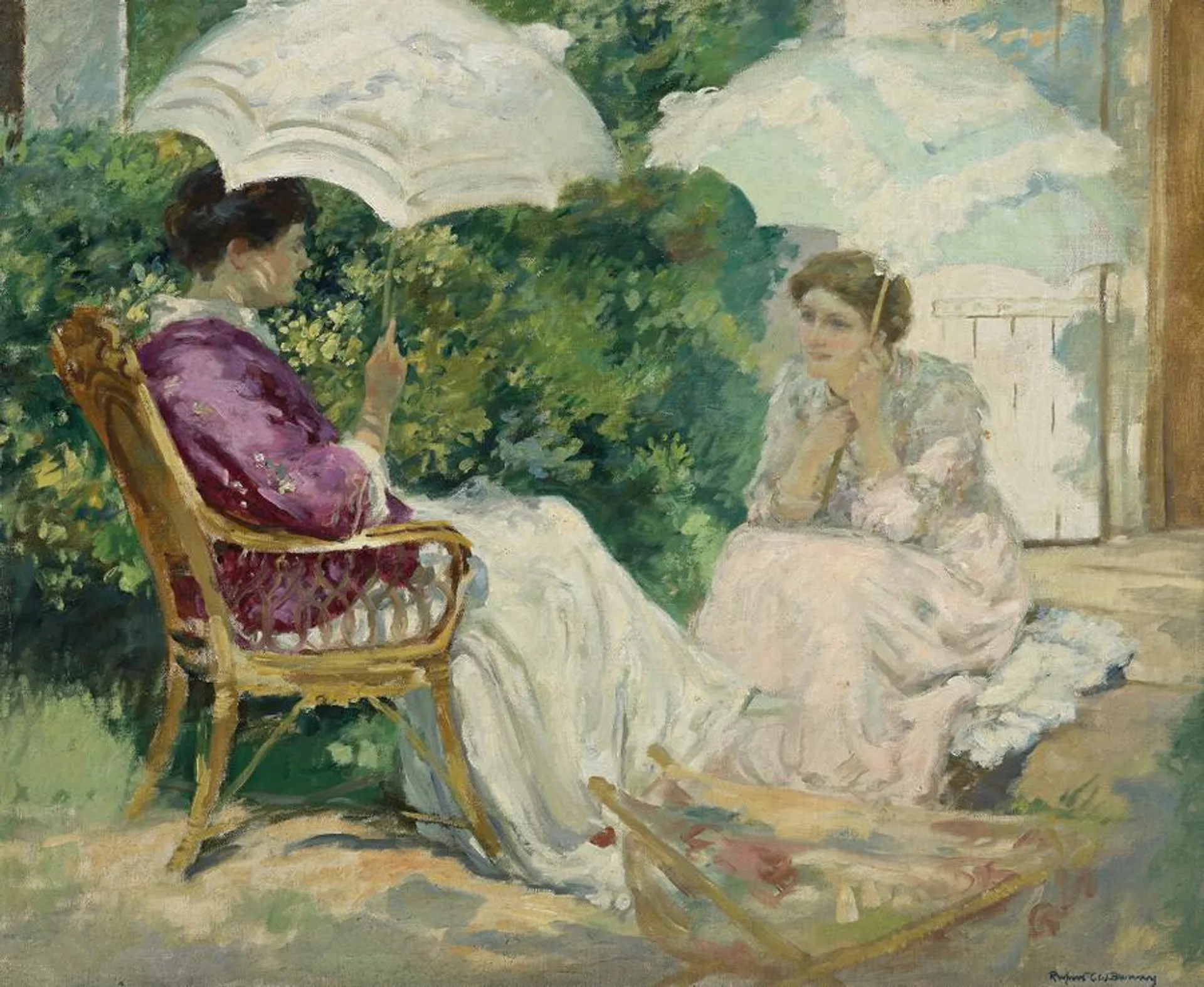 CHATTING, c.1910-15 also known as ‘Causerie’