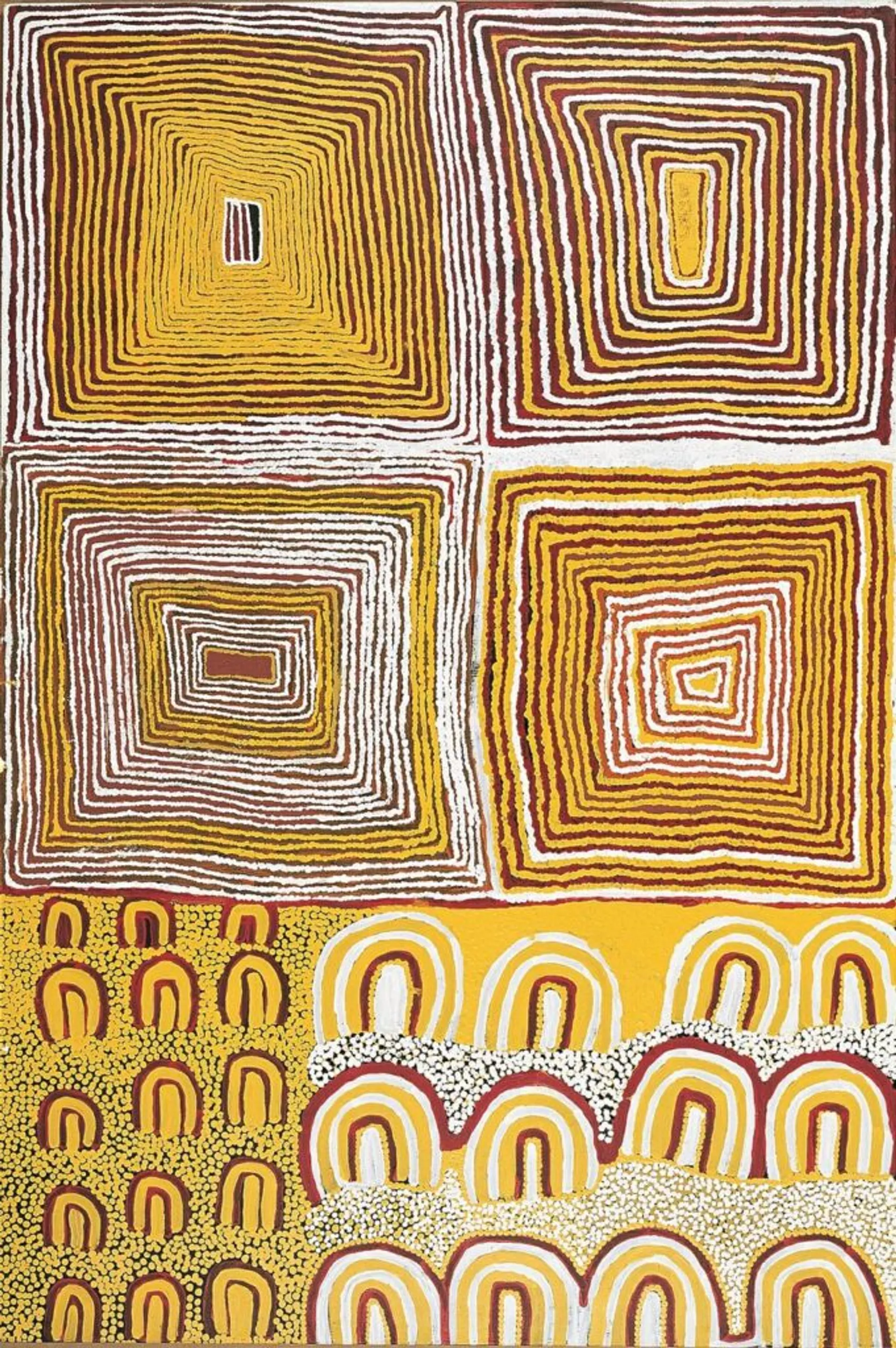 MEN’S LAW PAINTING, THE GREAT SANDY DESERT, WA