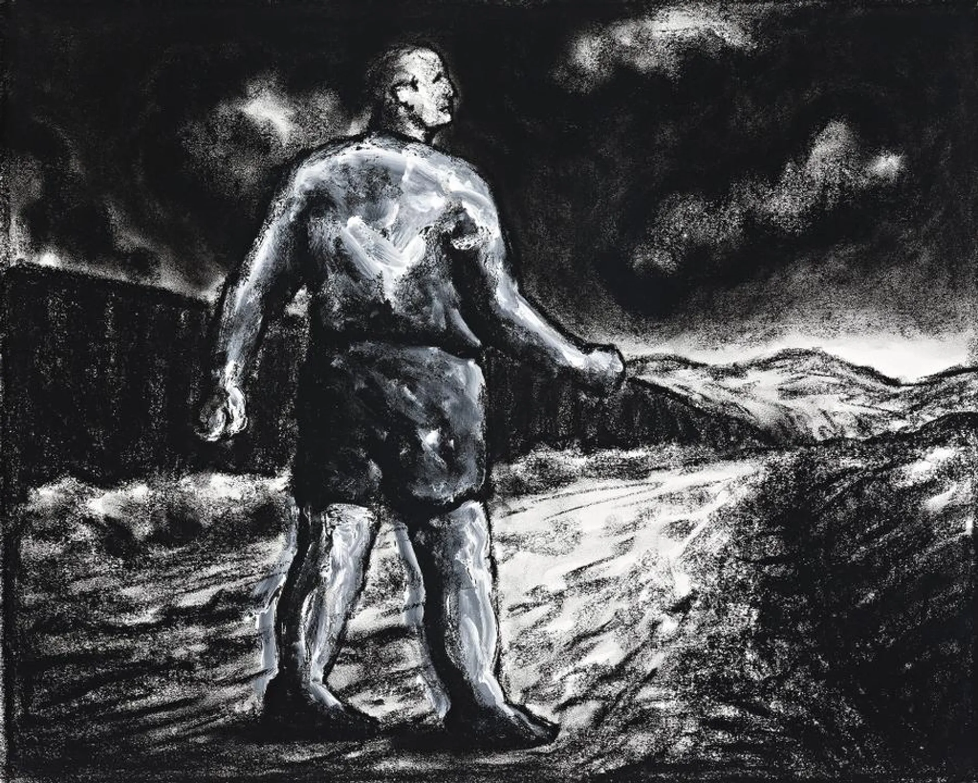 DRAWING (WALKING FIGURE)