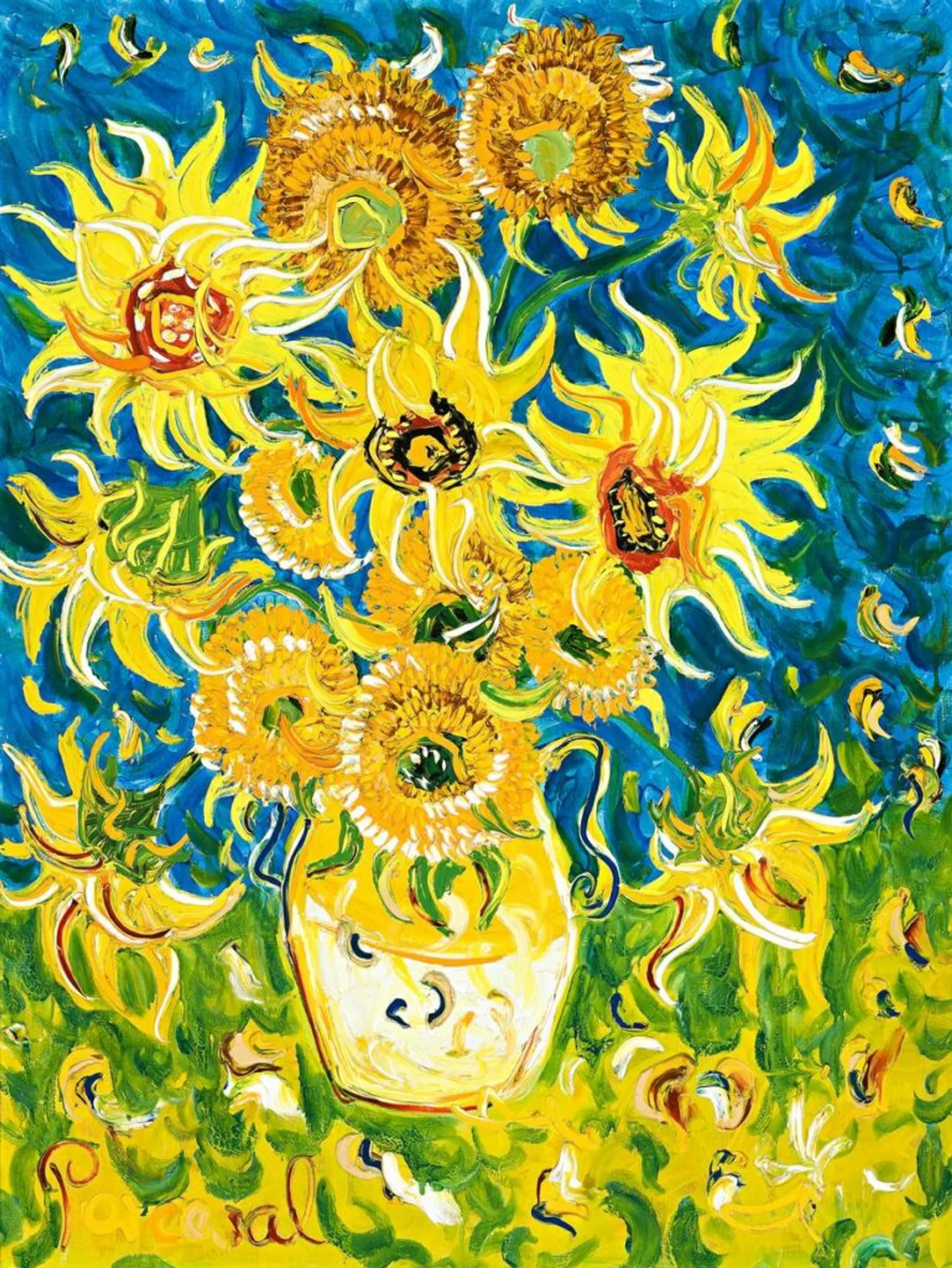 SUNFLOWERS FOR VINCENT
