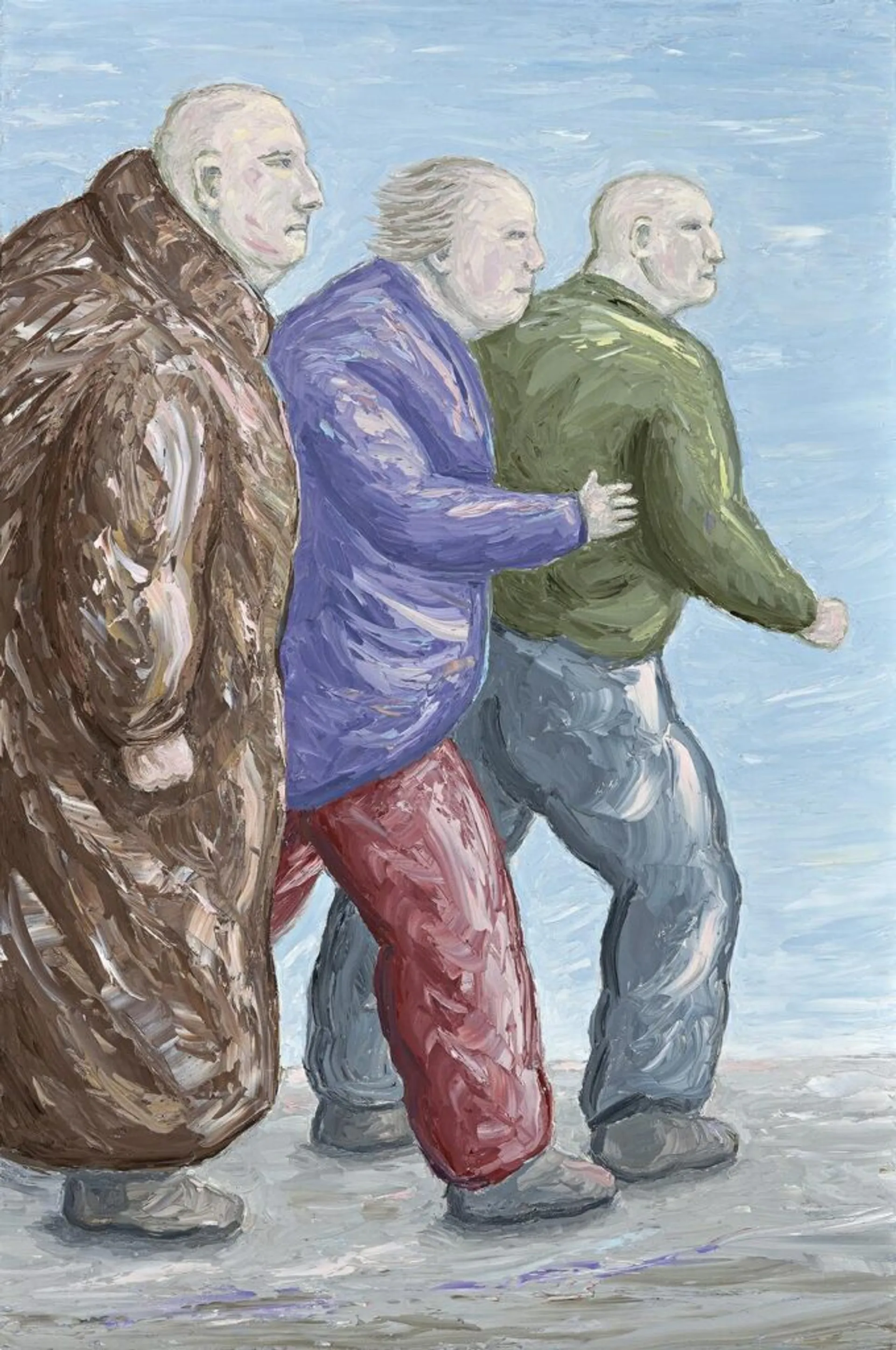 PAINTING (THREE FIGURES)