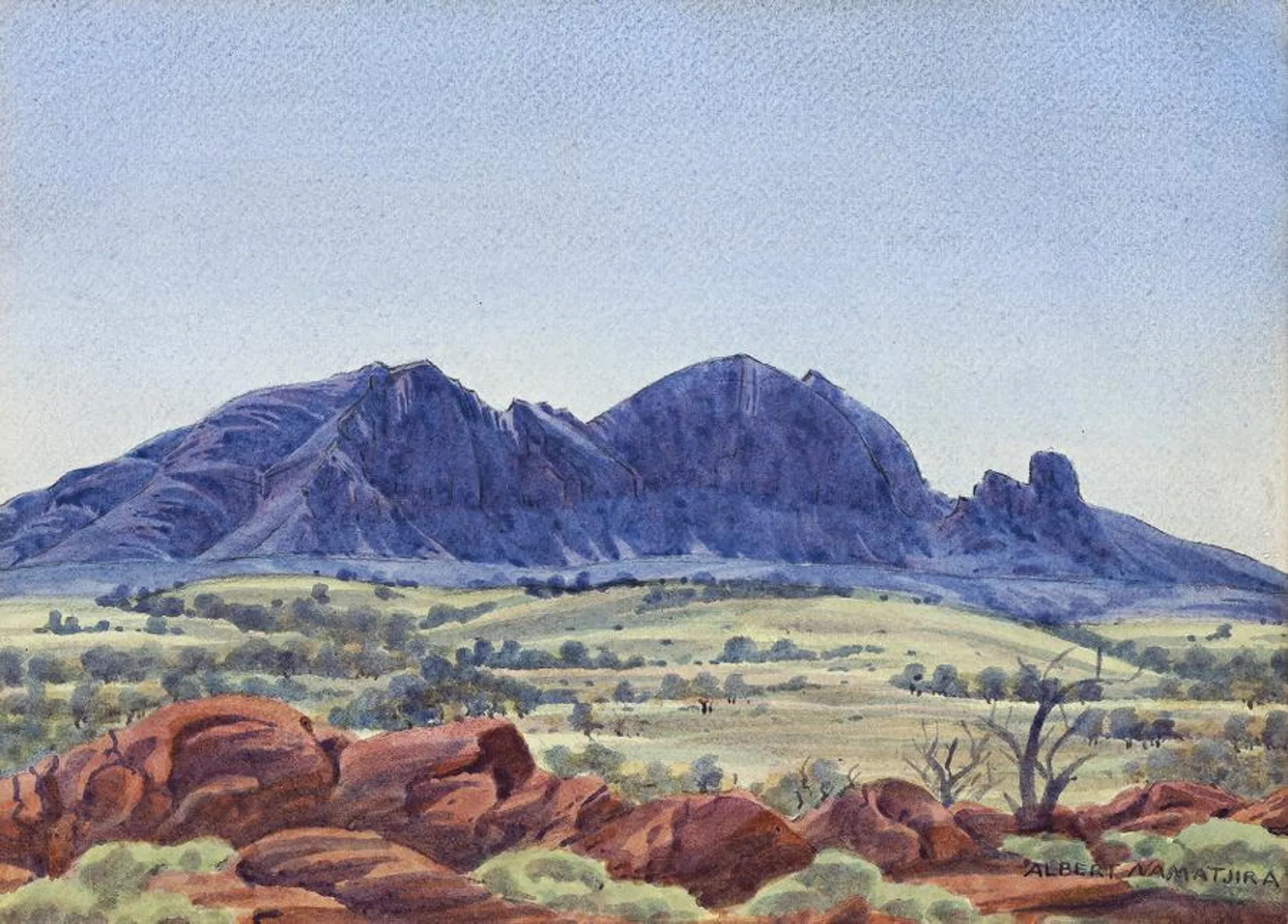 MOUNT SONDER, CENTRAL AUSTRALIA