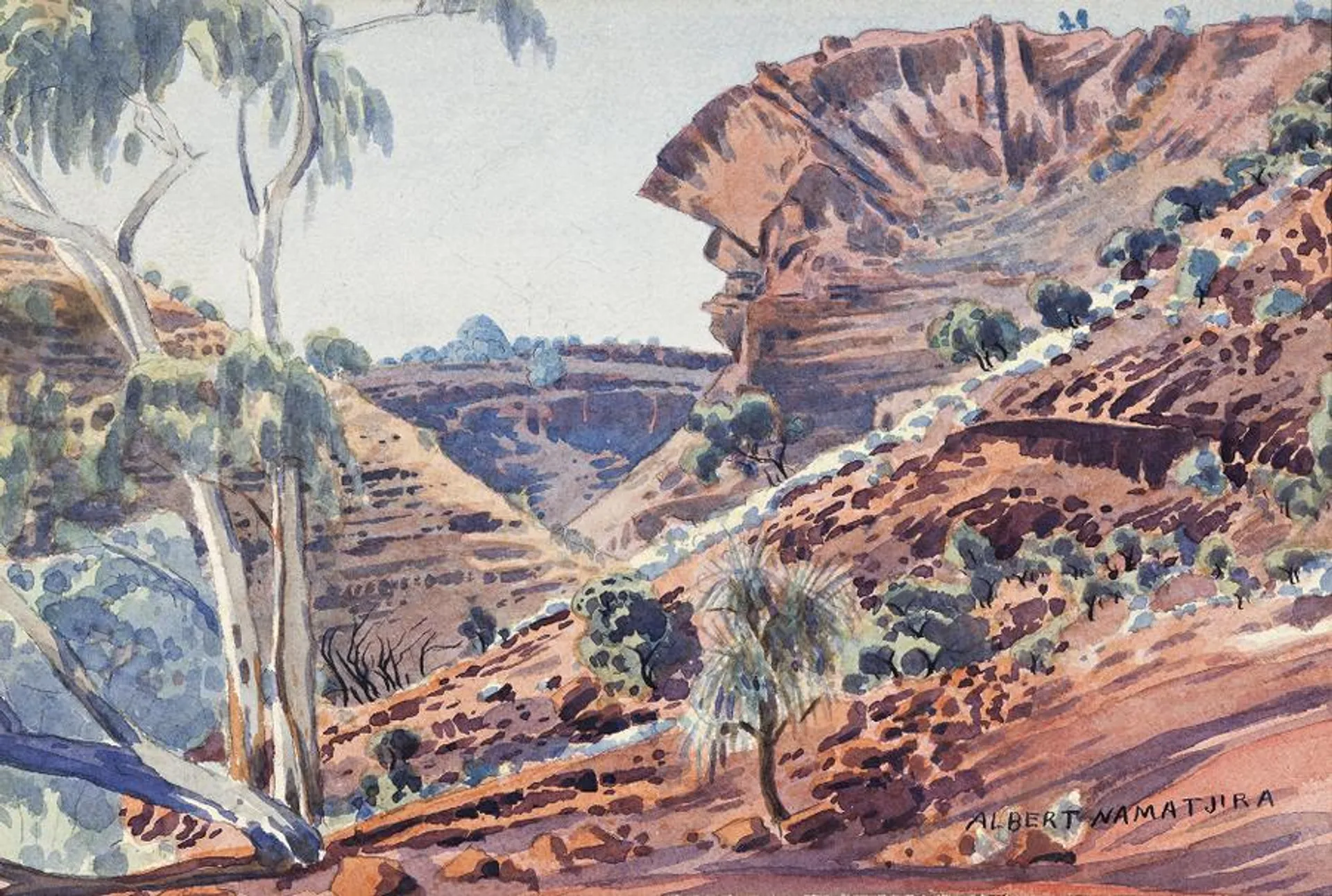 MACDONNELL RANGES, CENTRAL AUSTRALIA