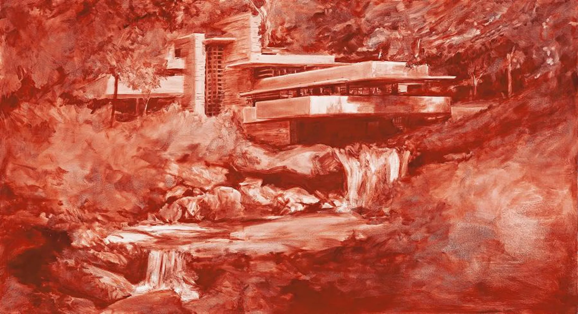 VENETIAN RED (FALLING WATER)