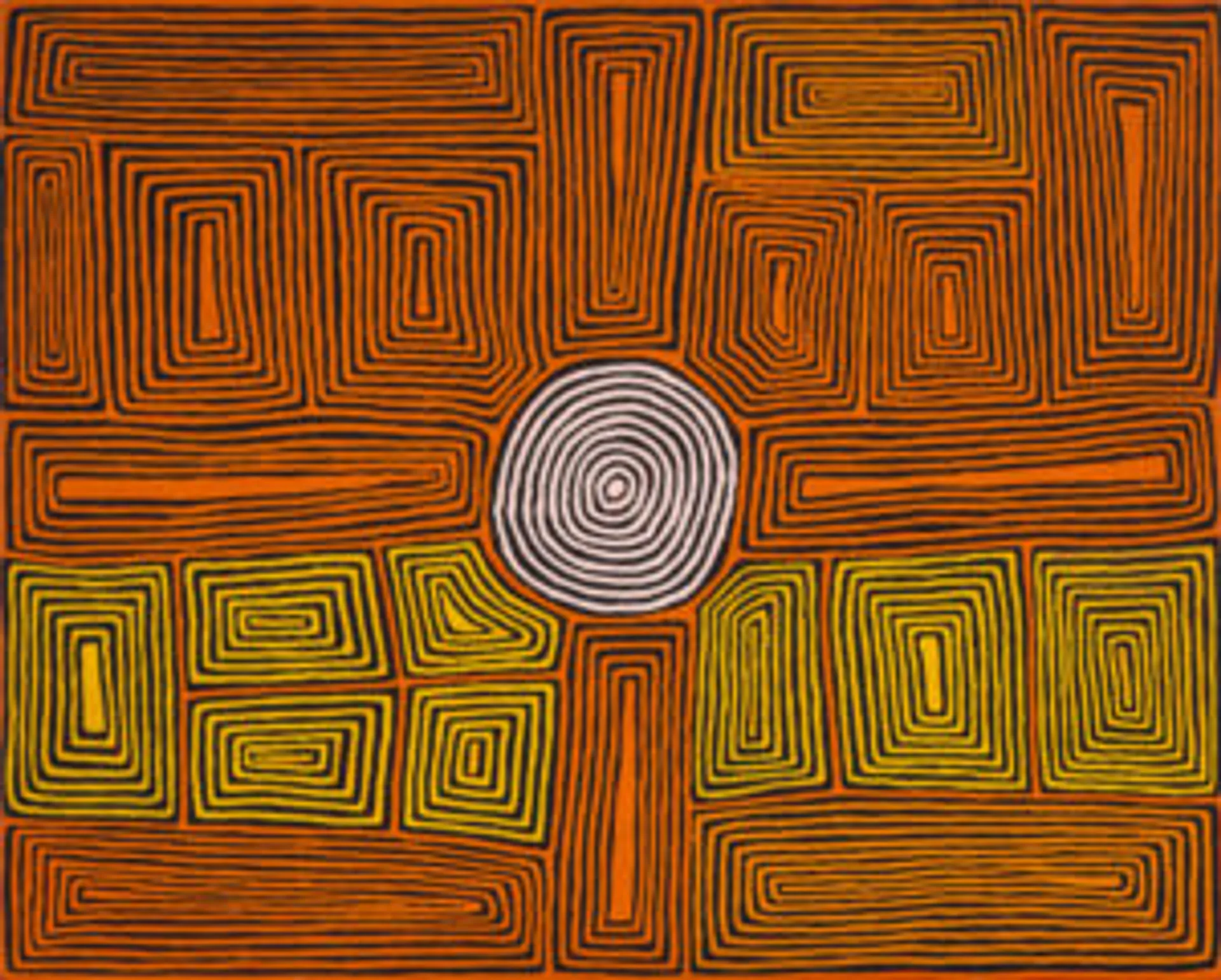 Untitled (Tingari man at Kampurarrpa)