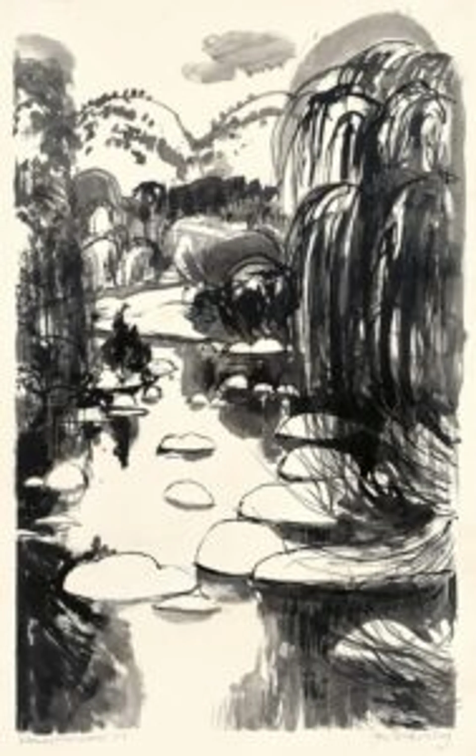 PRELIMINARY FOR ‘RIVER AT CARCOAR’
