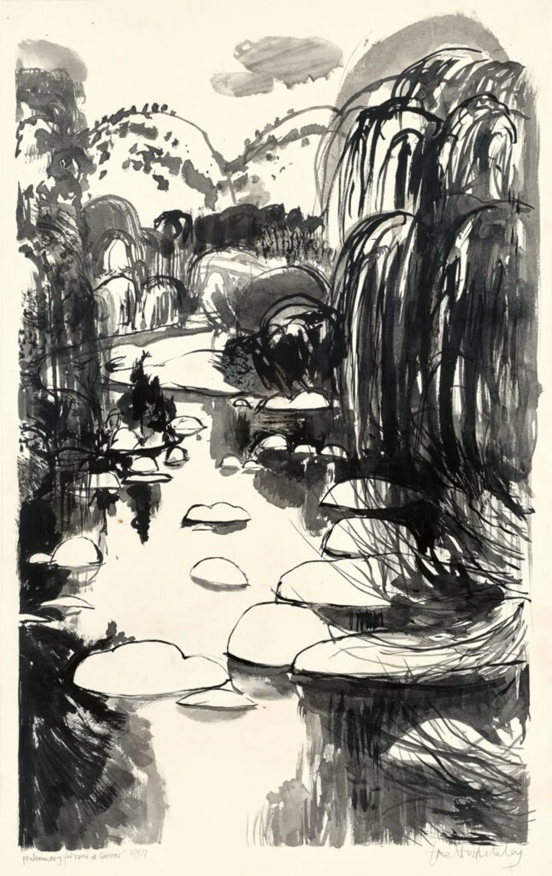 PRELIMINARY FOR ‘RIVER AT CARCOAR’