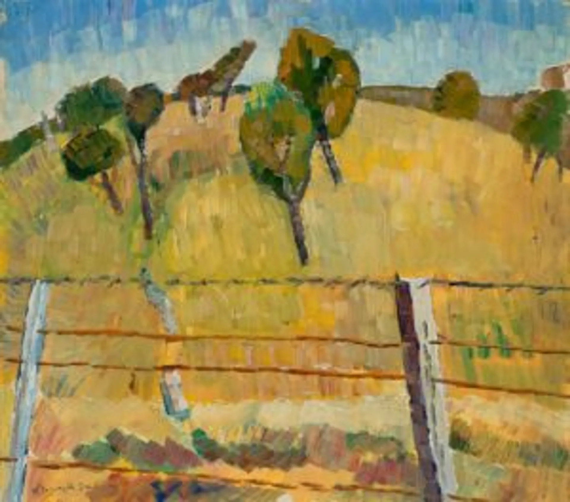FENCE AND DRY HILL