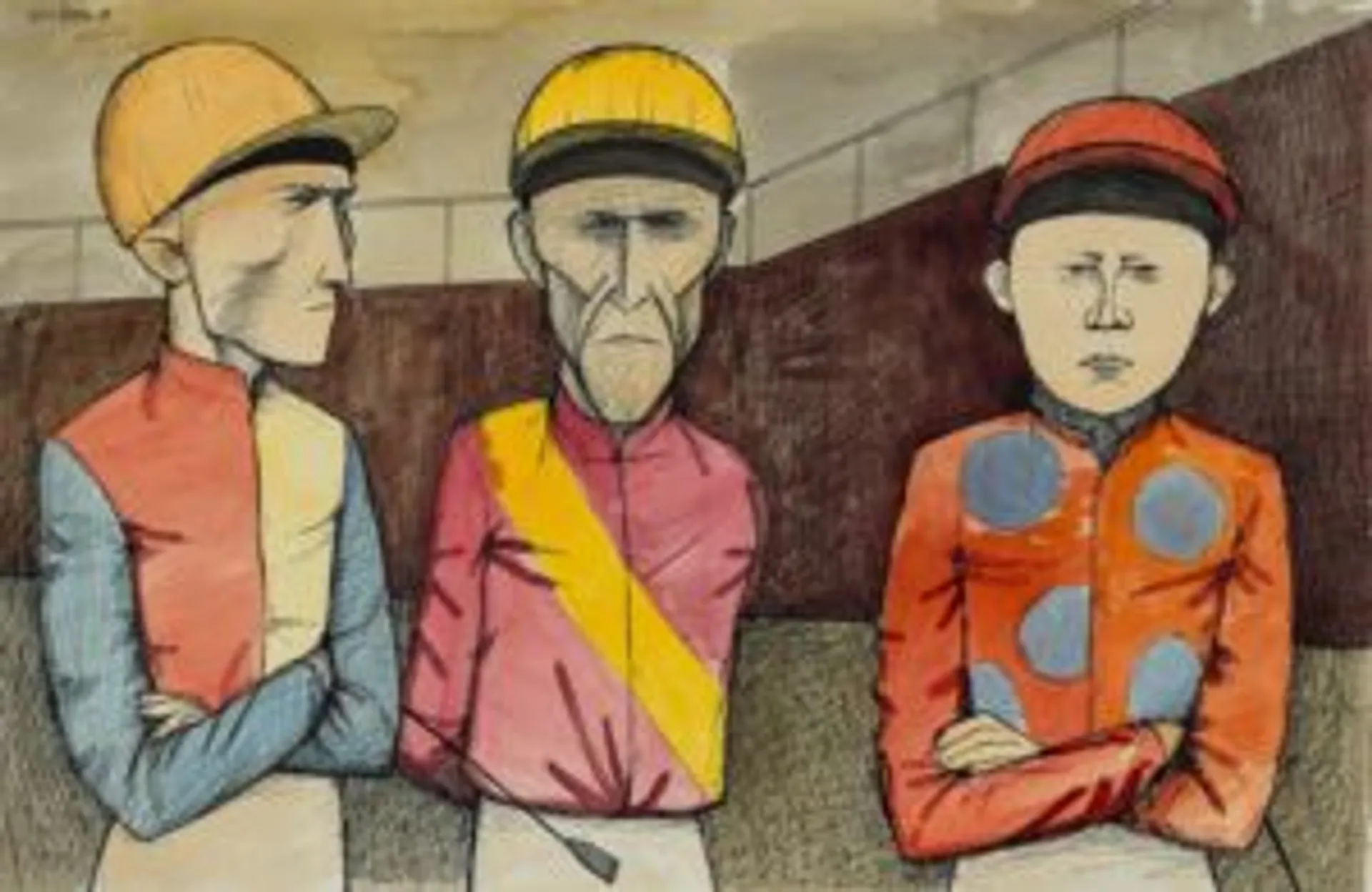 THREE JOCKEYS