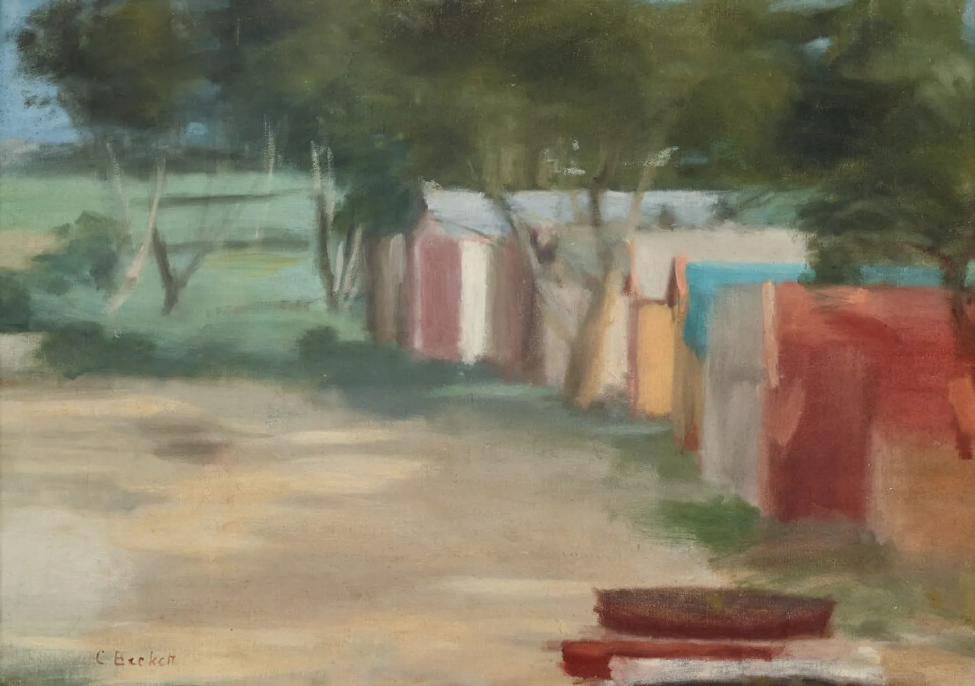 BATHING BOXES, BEAUMARIS