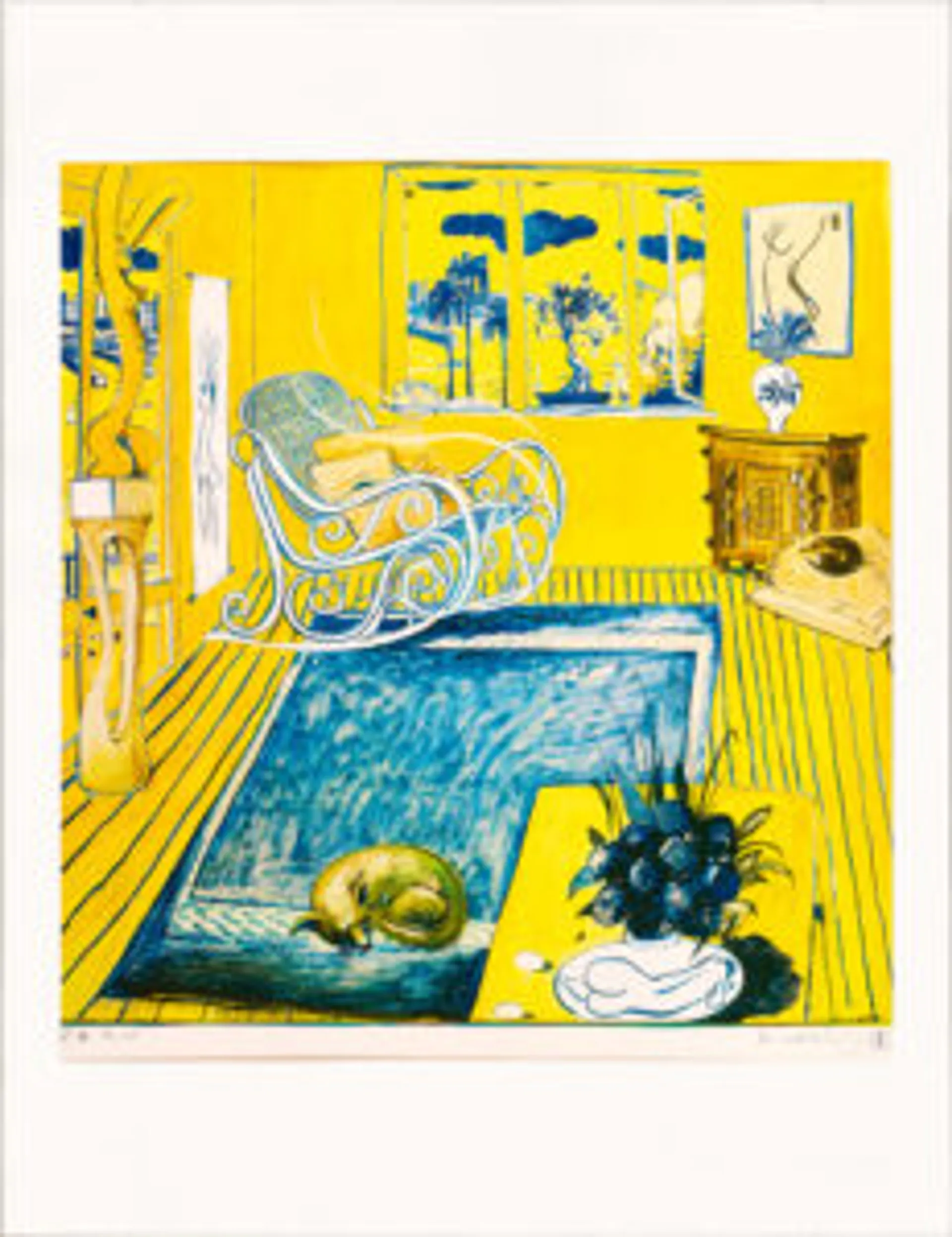 The cat