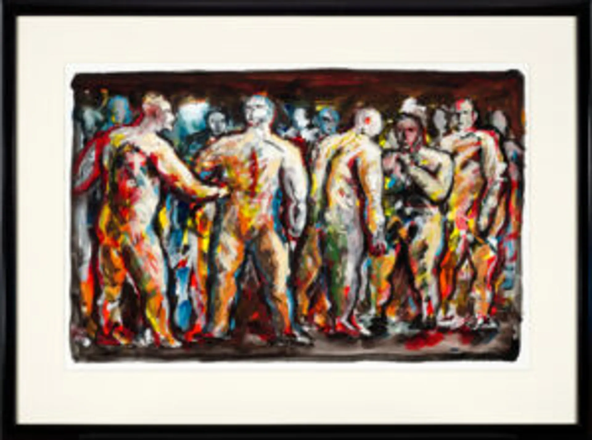 Untitled (Figures in landscape)