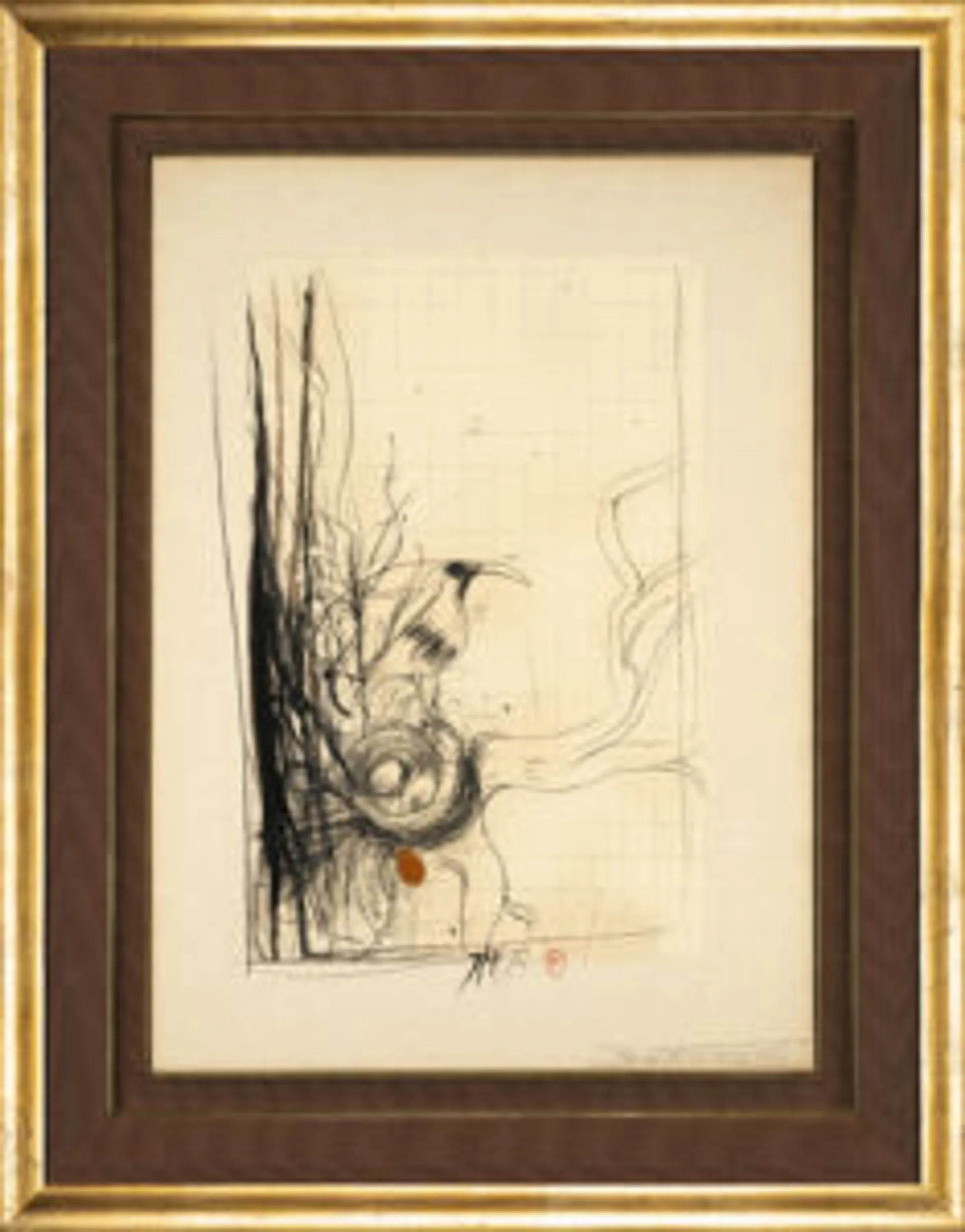 (Study for a bird’s nest)