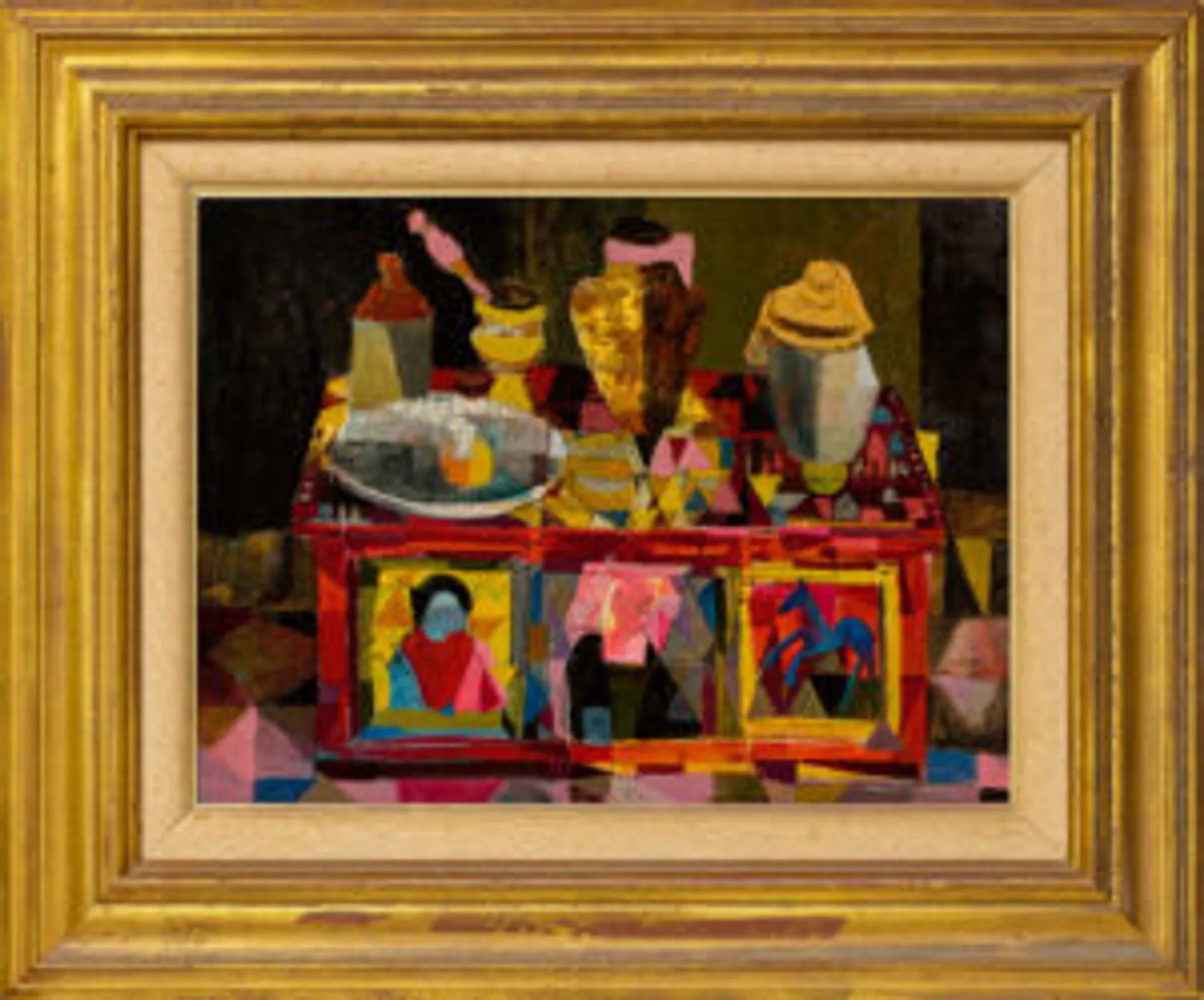The painted chest