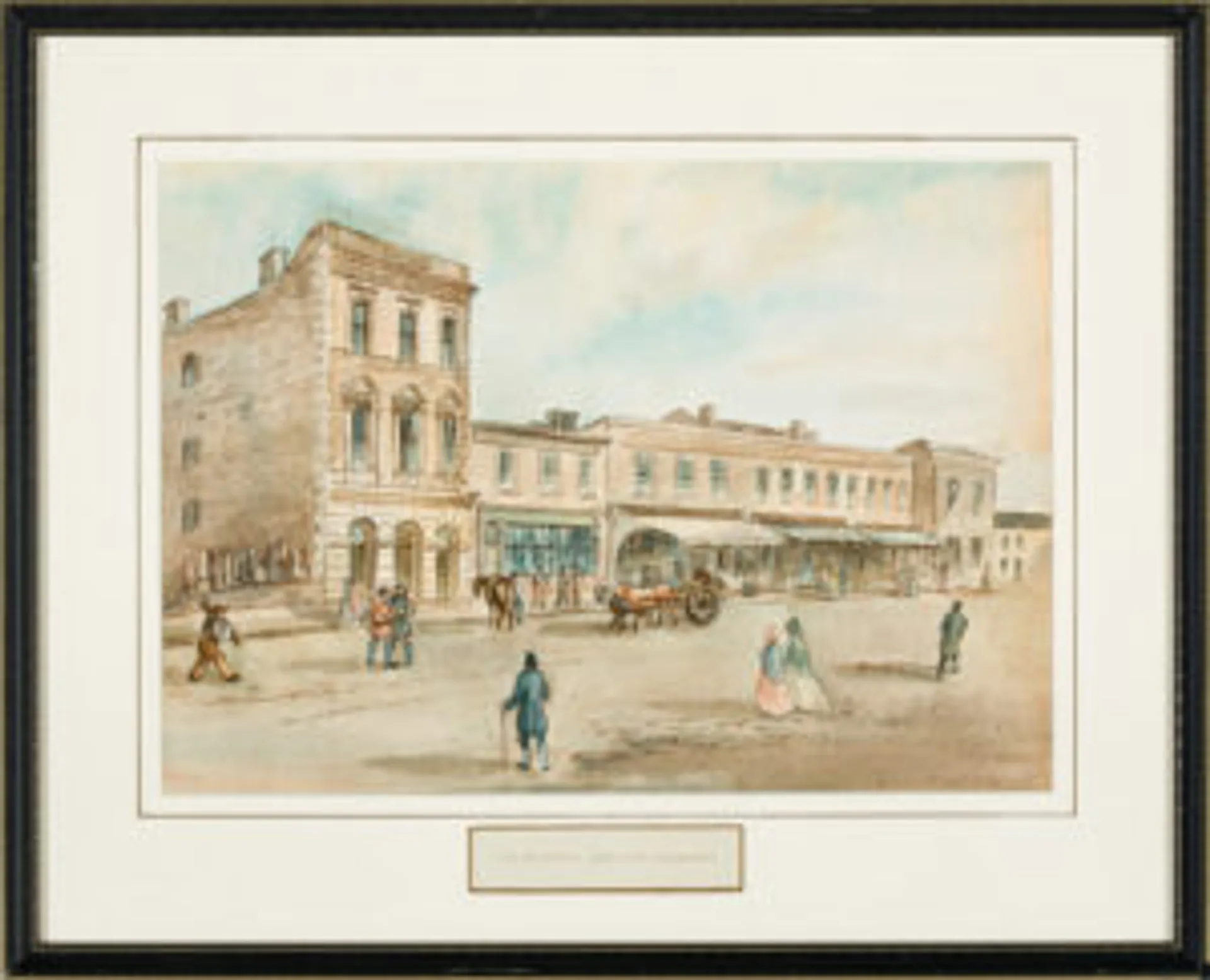 Malop Street, Geelong and The Provident Institute, Melbourne