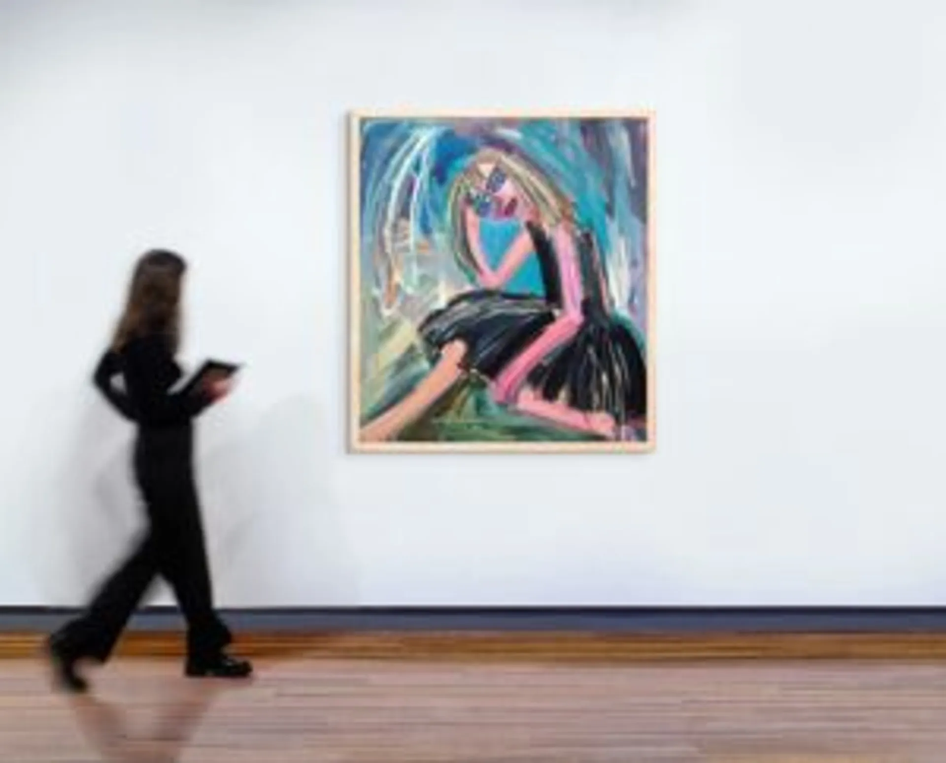 Woman sitting