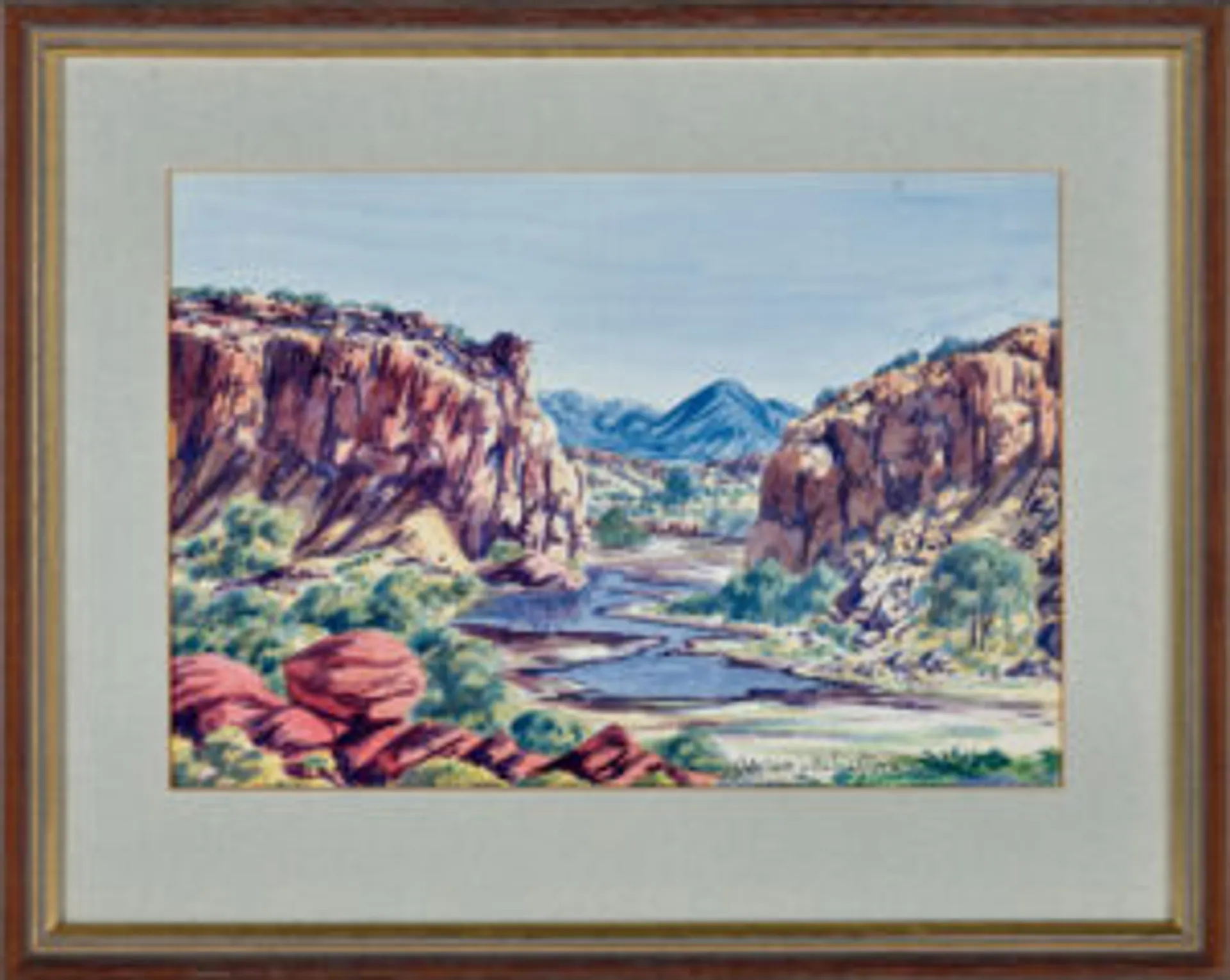 The Ampitheatre Gorge, Western MacDonnell Ranges