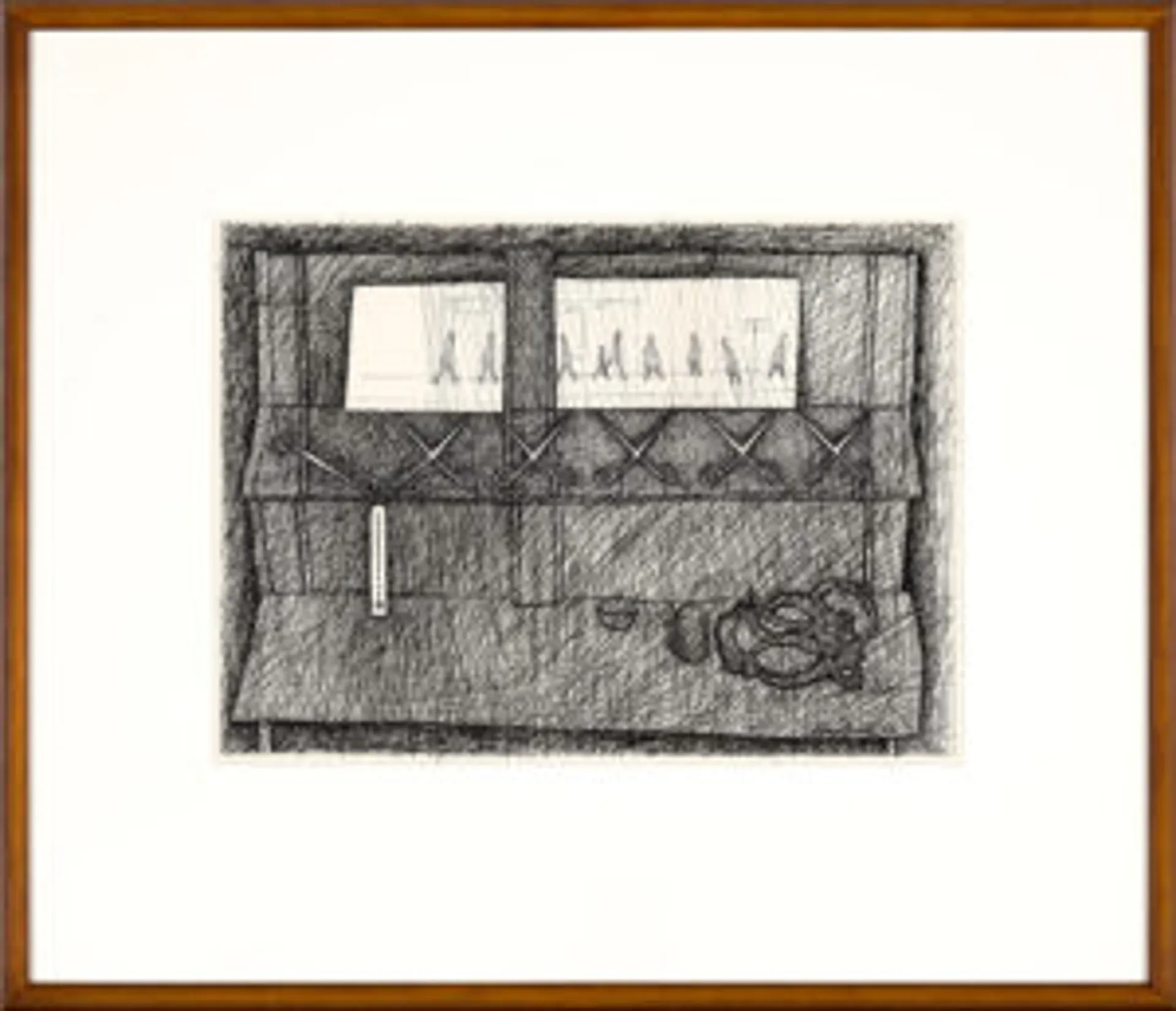 Study for mirror and scissors