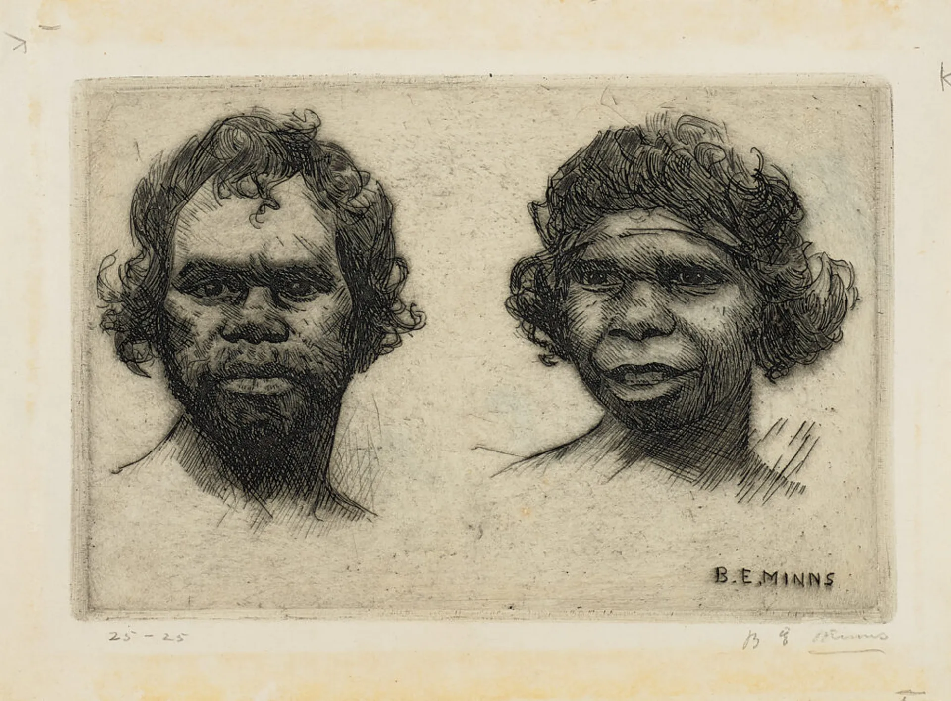 TWO ETCHINGS