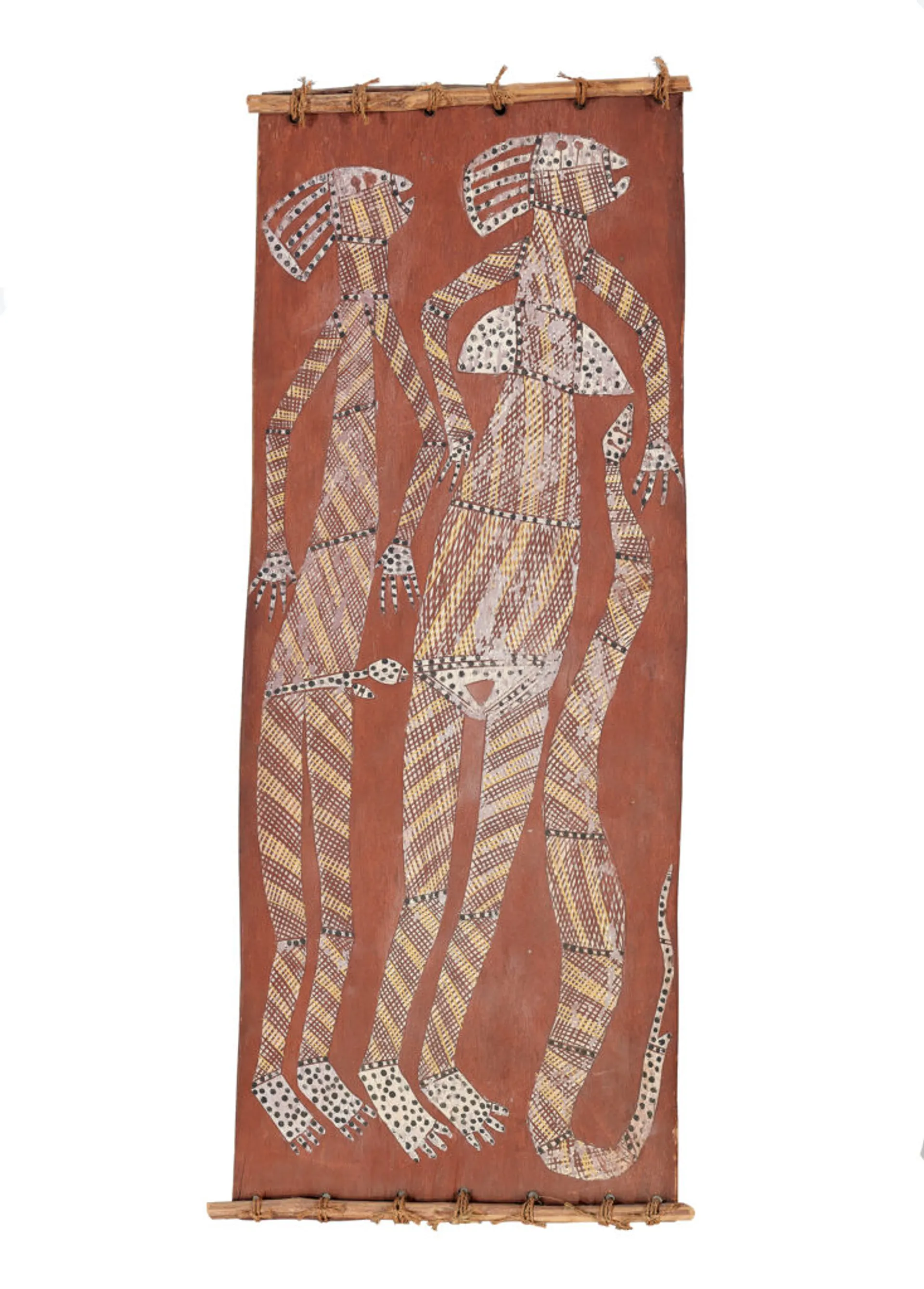 TWO SPIRIT FIGURES
