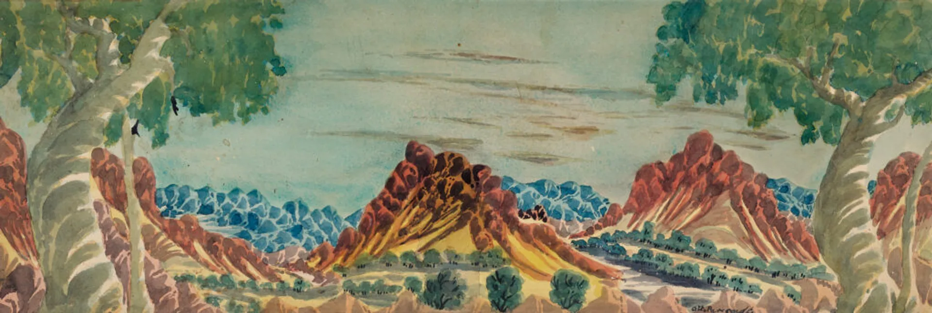 CENTRAL AUSTRALIAN LANDSCAPE