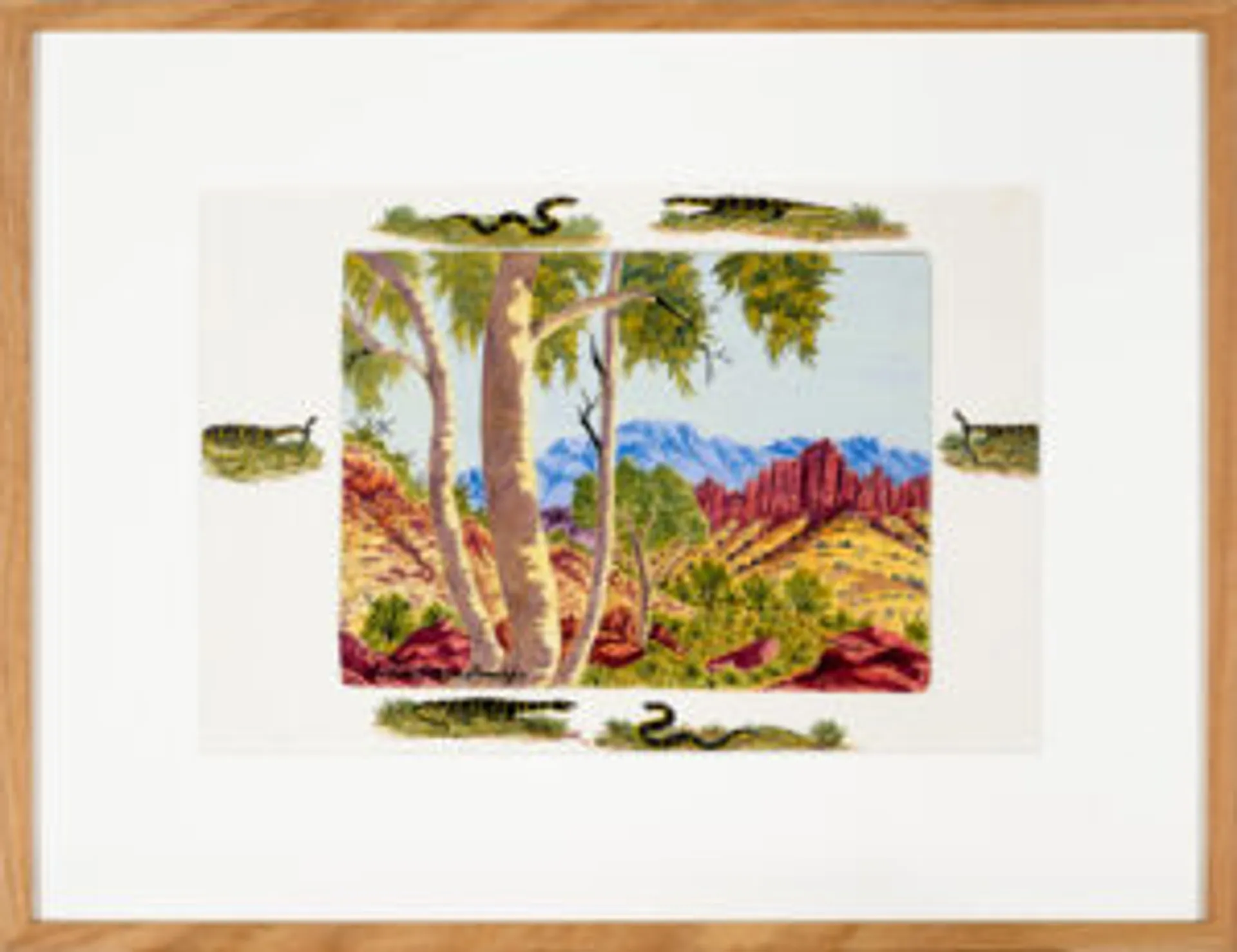 CENTRAL AUSTRALIAN LANDSCAPE