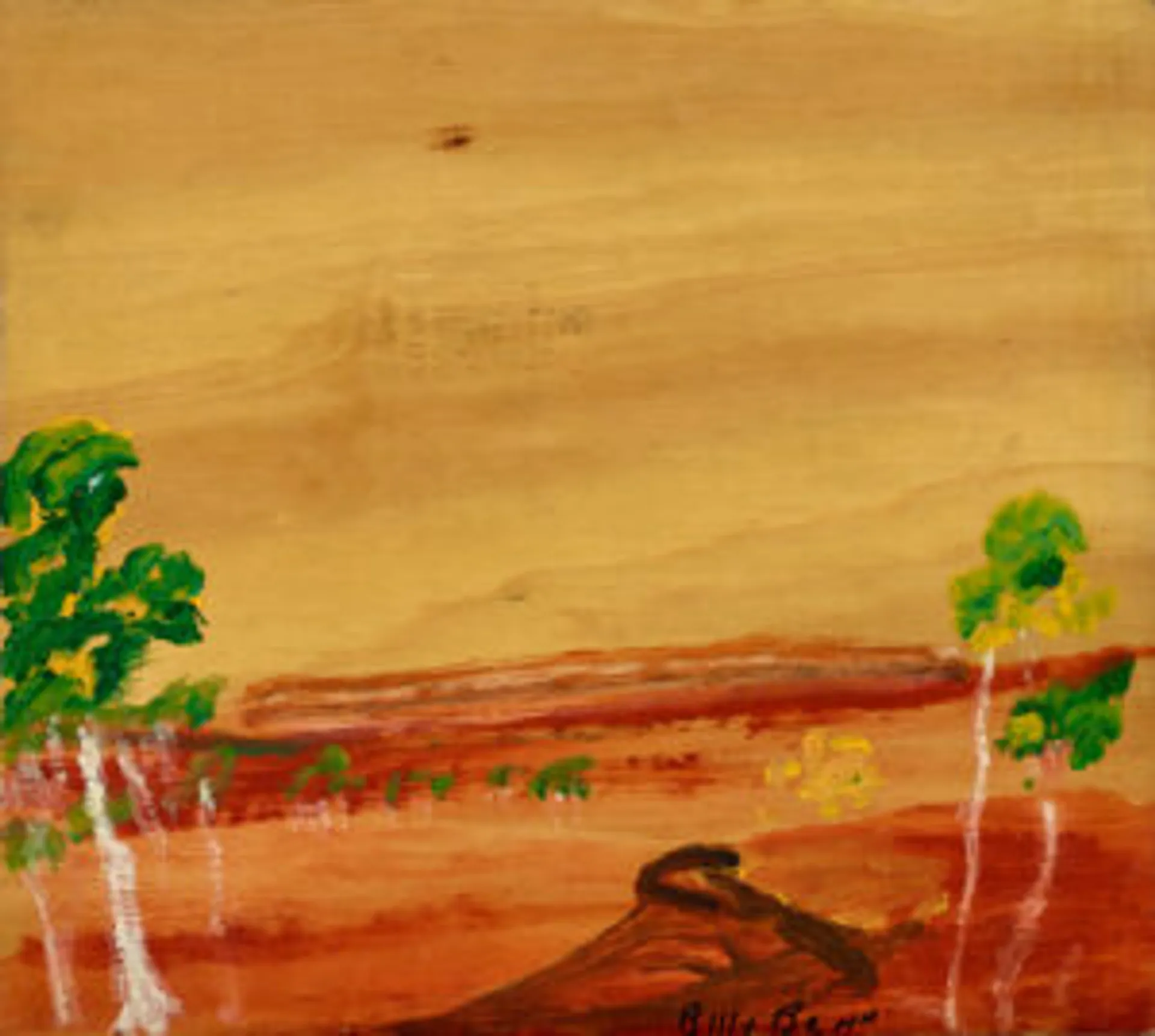 TWO PAINTINGS