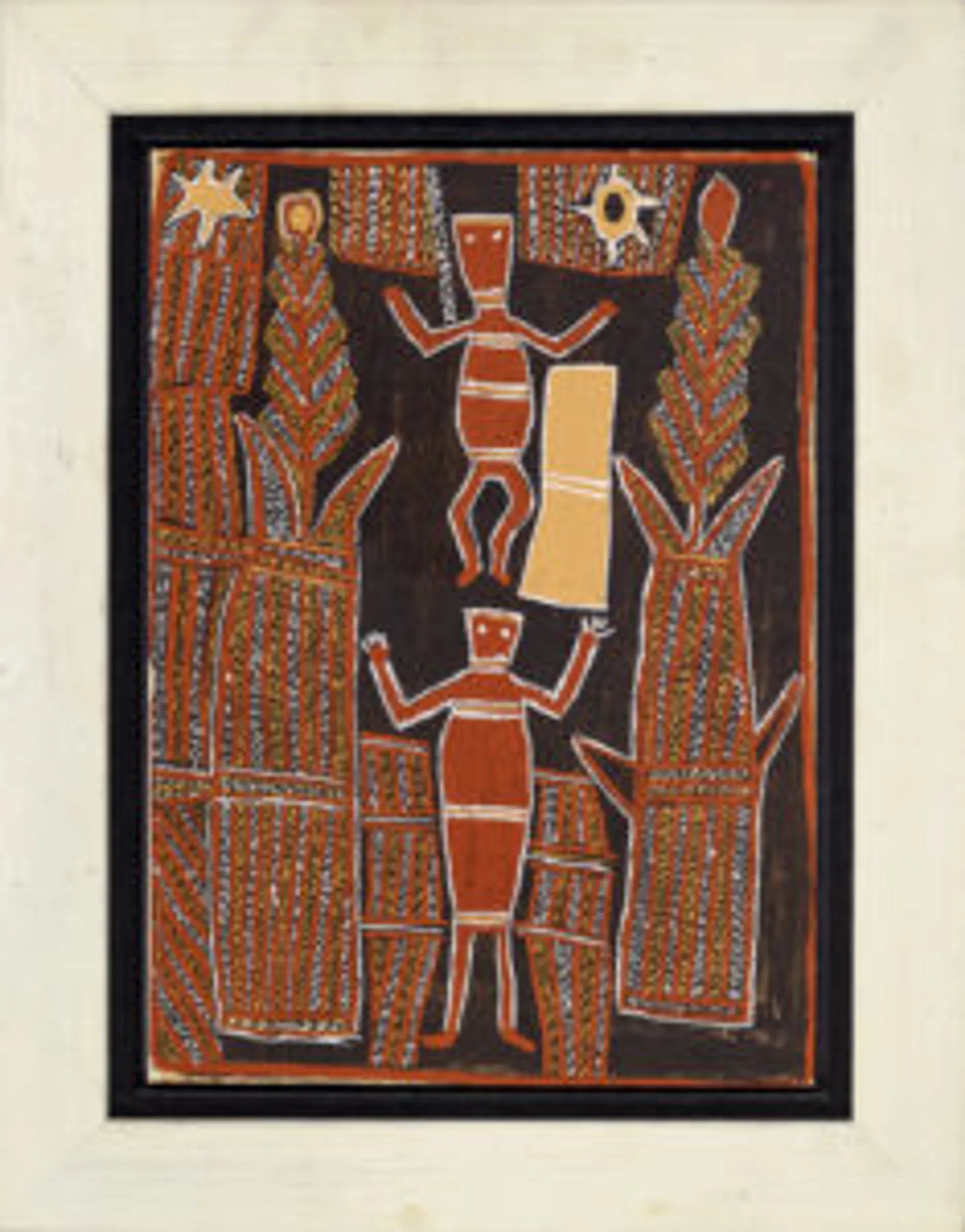 THREE UNTITLED PAINTINGS