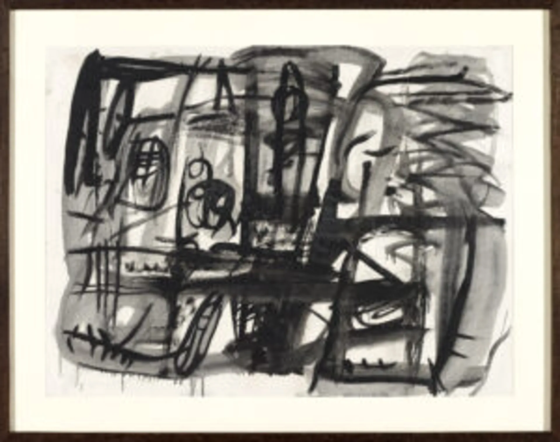 BLACK AND WHITE ABSTRACT