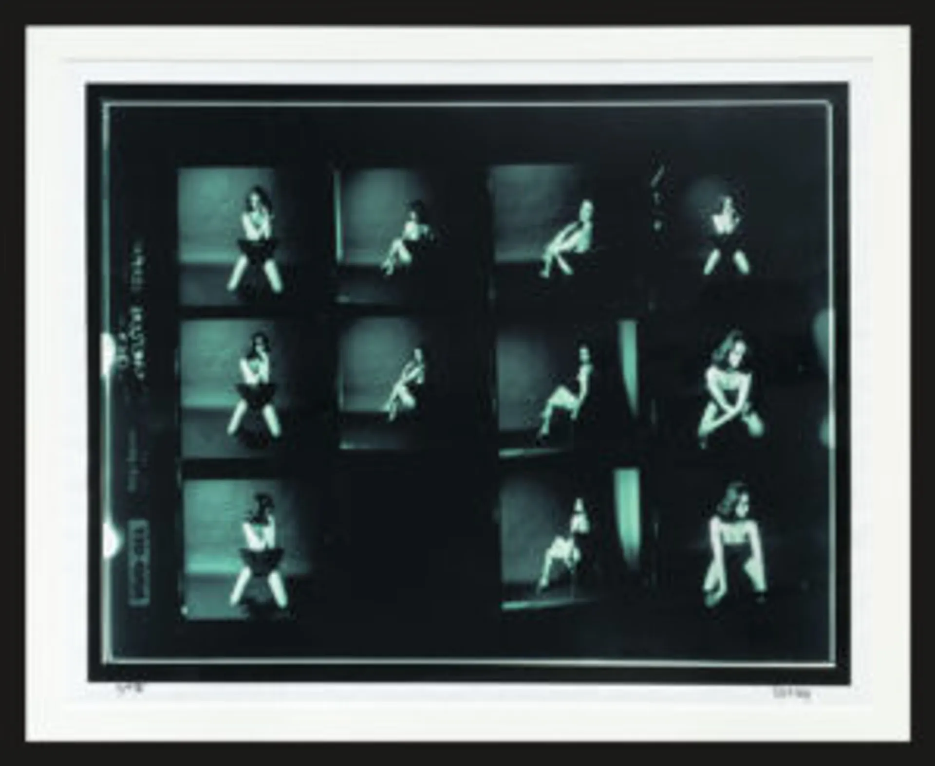 CHRISTINE KEELER CONTACT SHEET