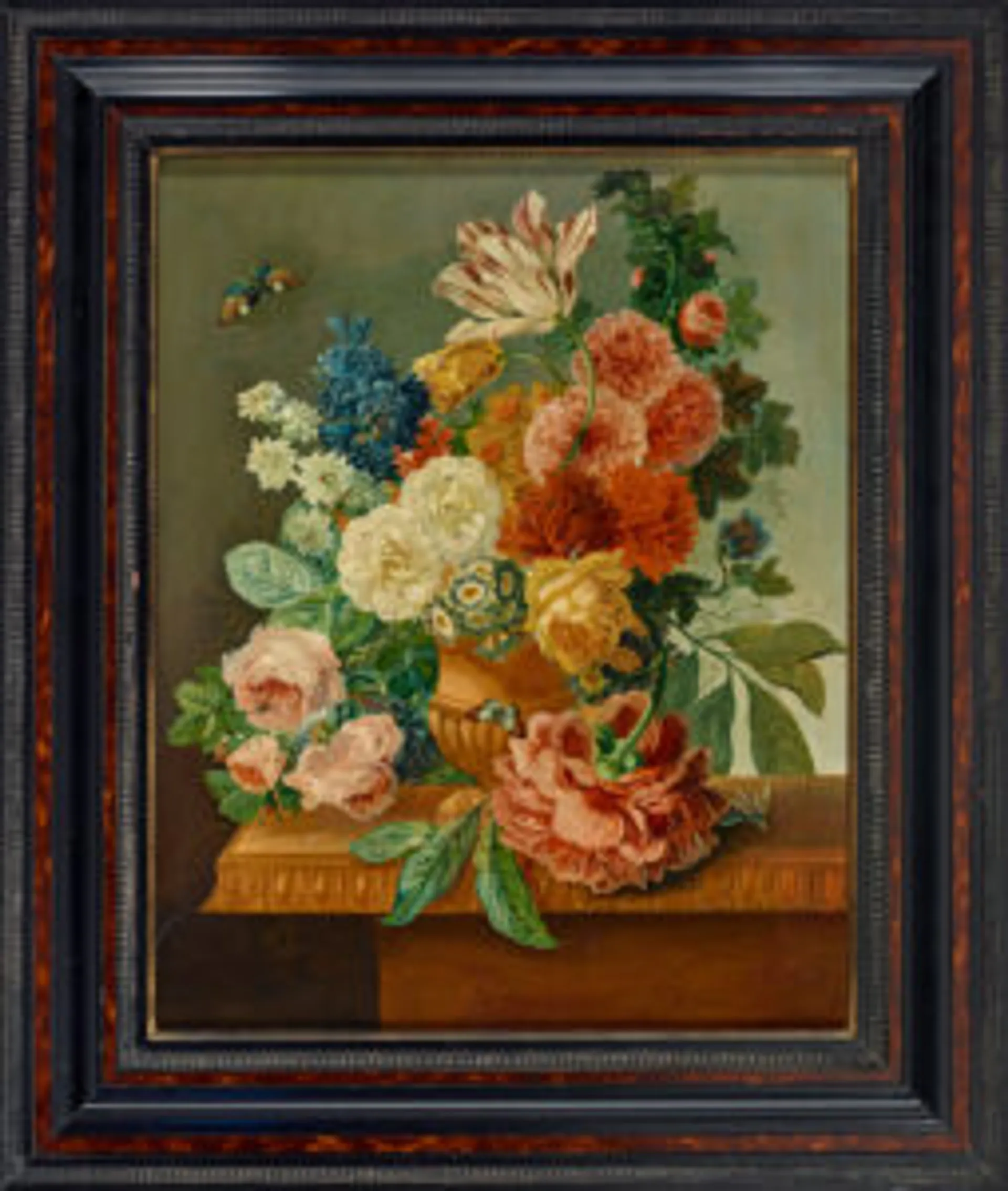 STILL LIFE WITH FLOWERS IN AN URN