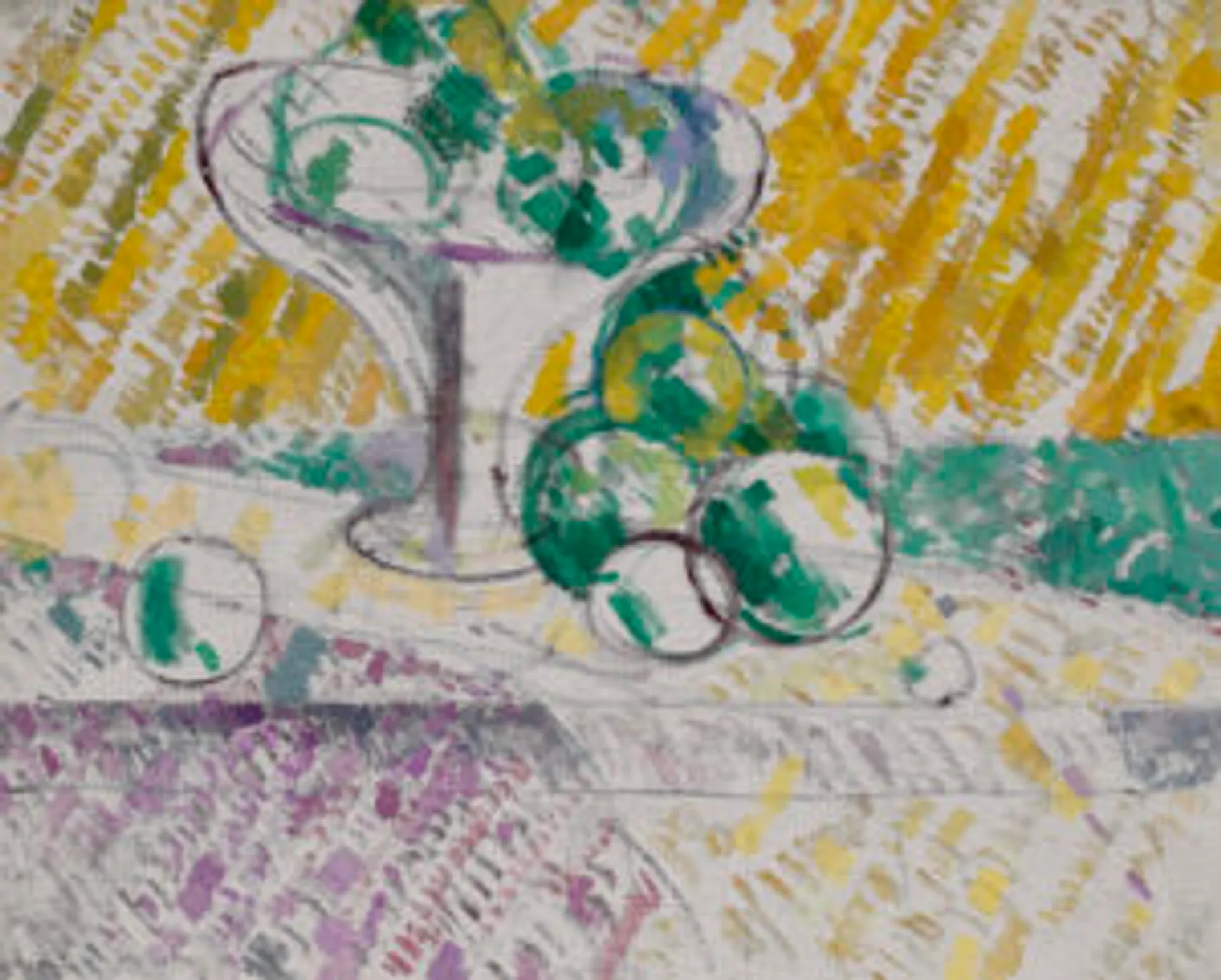 STILL LIFE WITH FRUIT AND BOWL