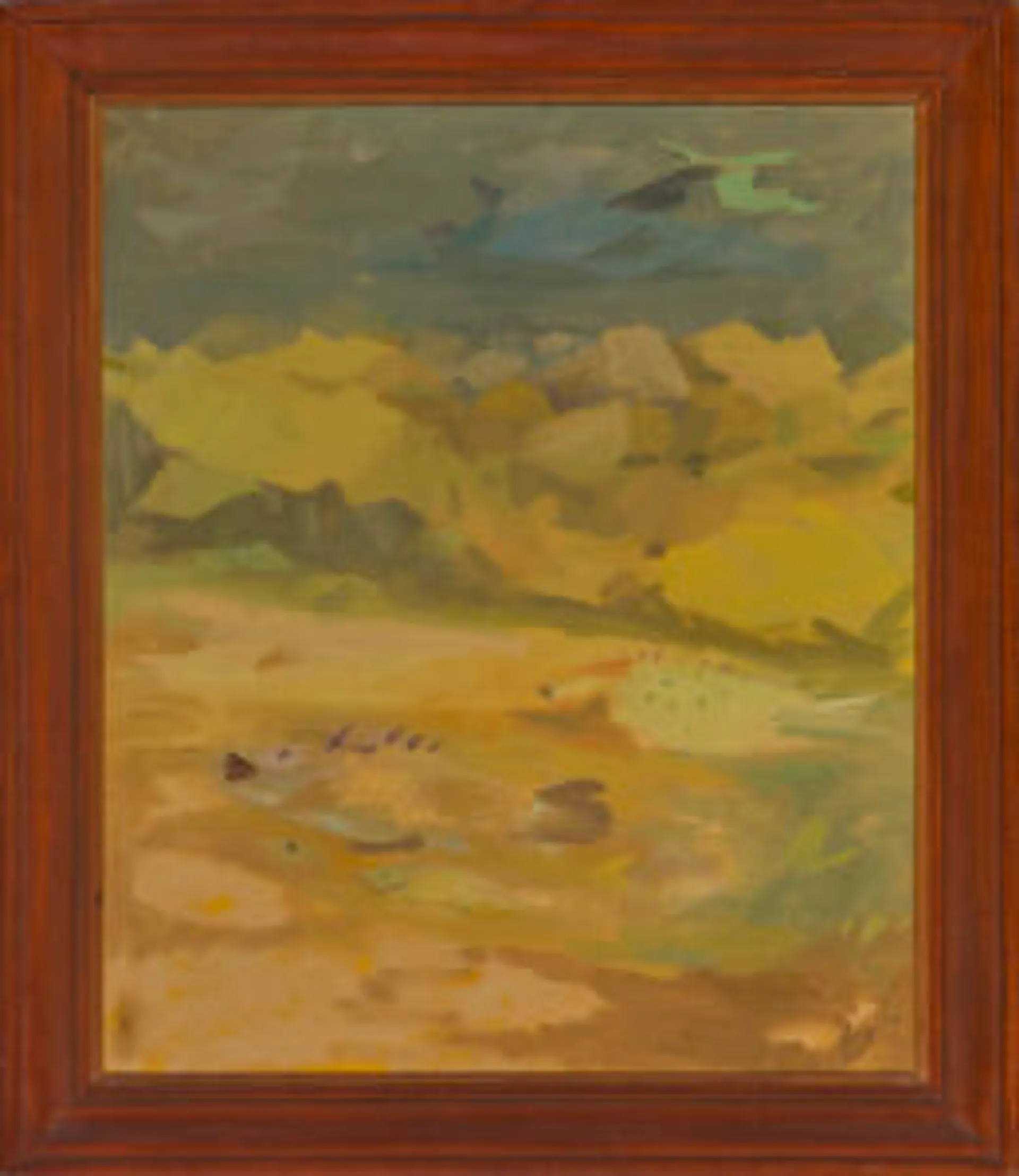 NOCTURNE WITH AEROPLANE AND FISHES