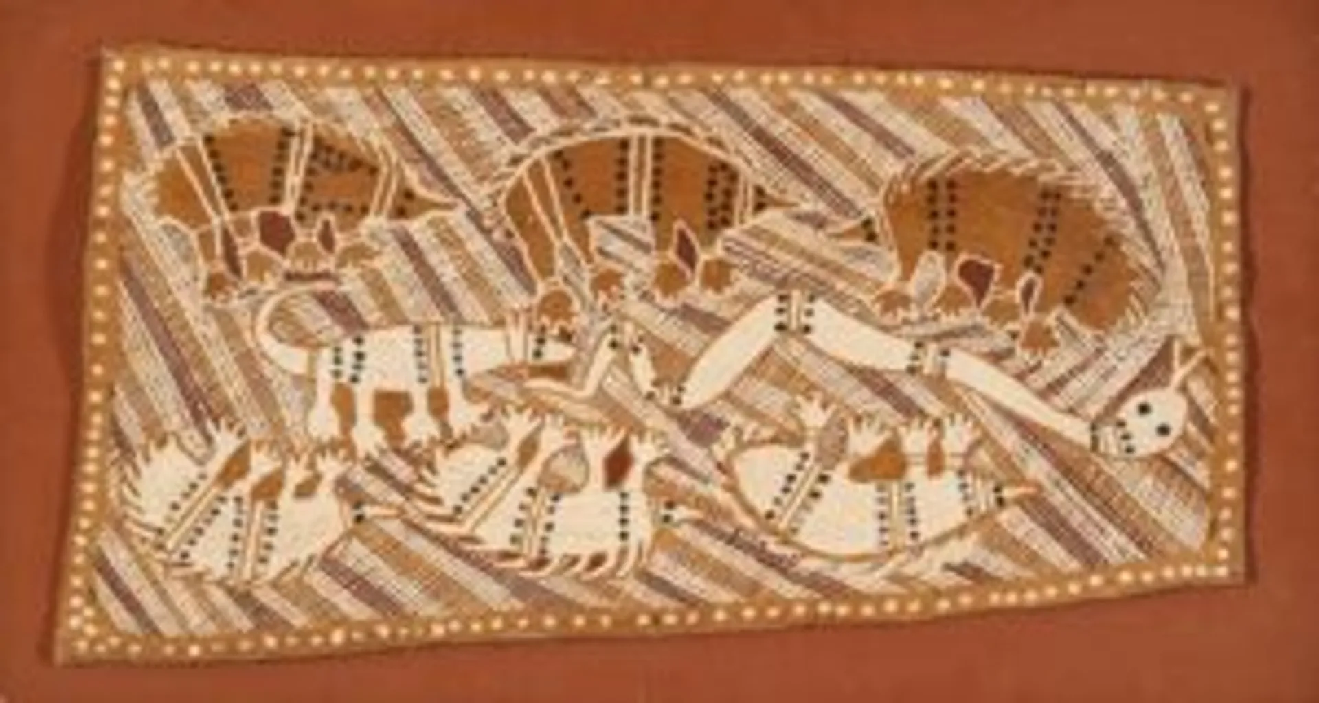 ECHIDNA AND GOANNA
