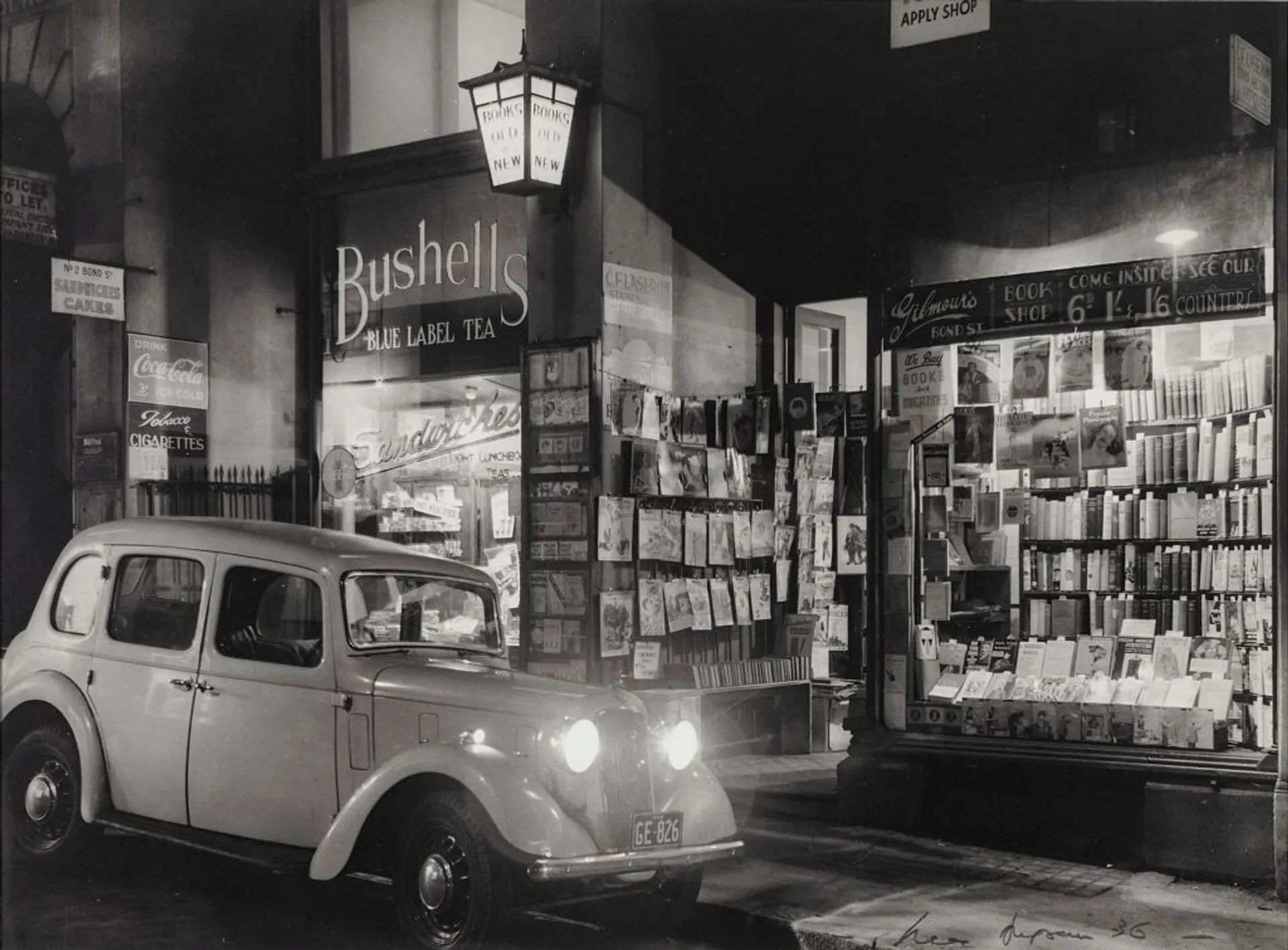 GILMORE’S BOOKSHOP, BOND STREET