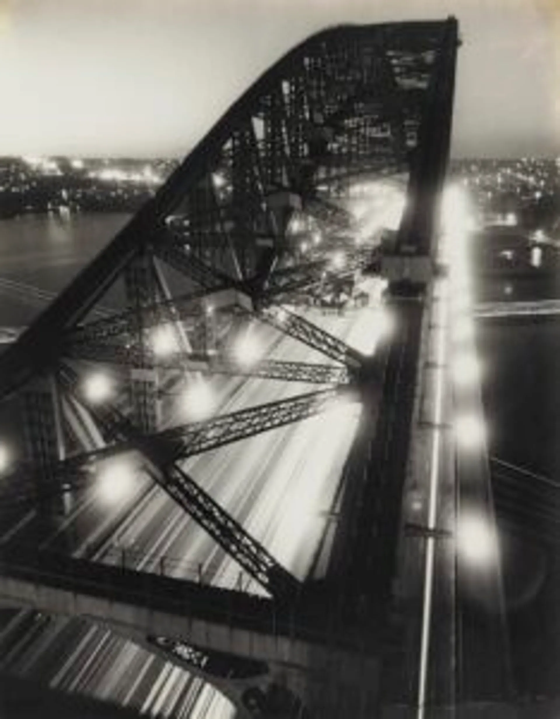 TWILIGHT, PEAK HOUR, SYDNEY HARBOUR BRIDGE