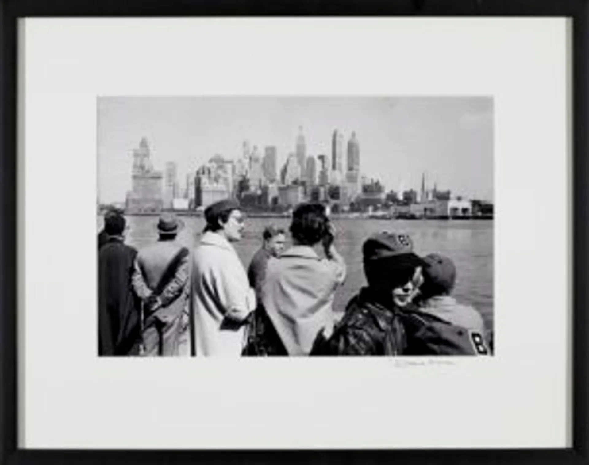 ON THE STATEN ISLAND FERRY – NEW YORK