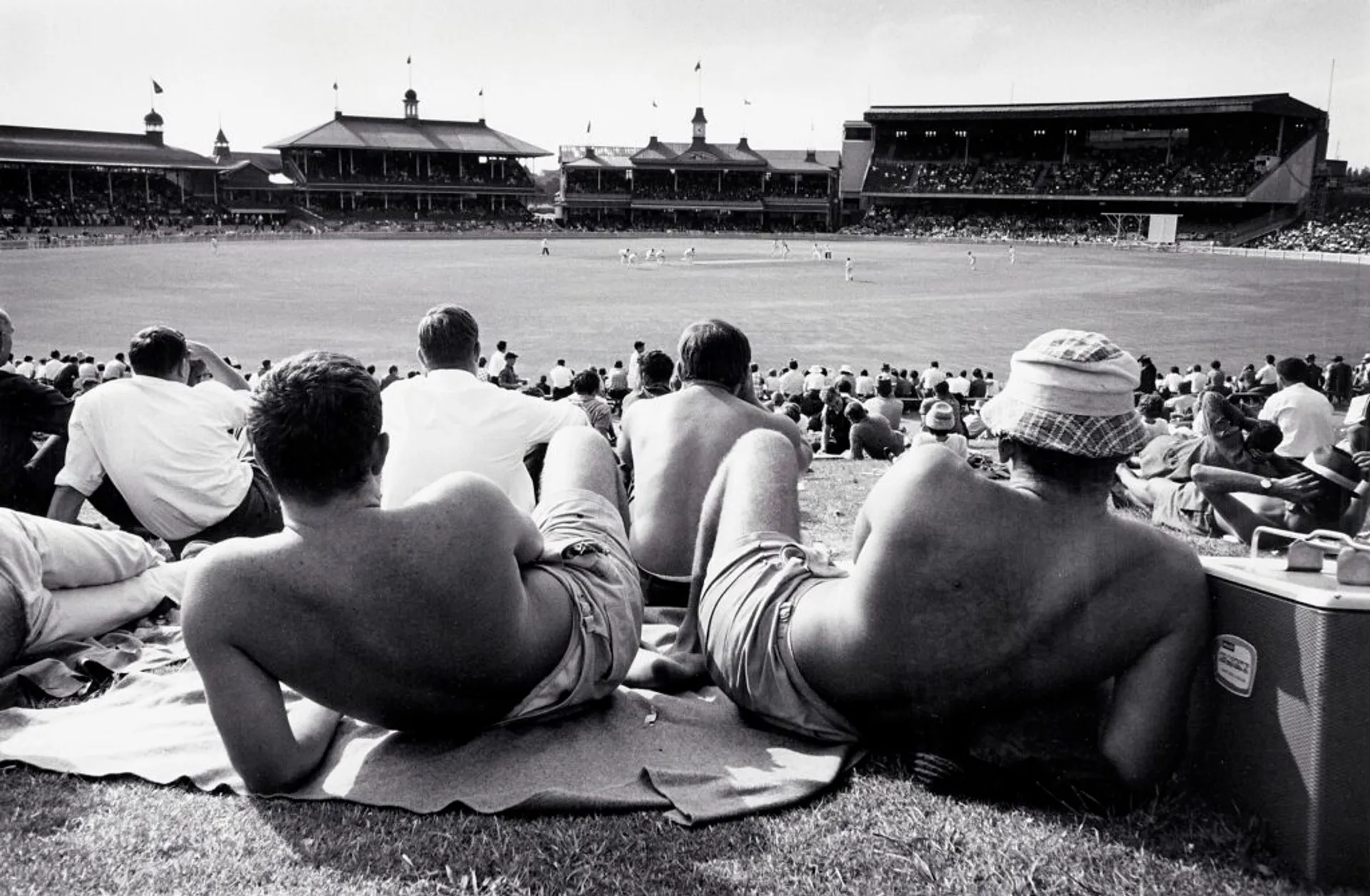 SYDNEY CRICKET GROUND FROM ‘THE HILL’