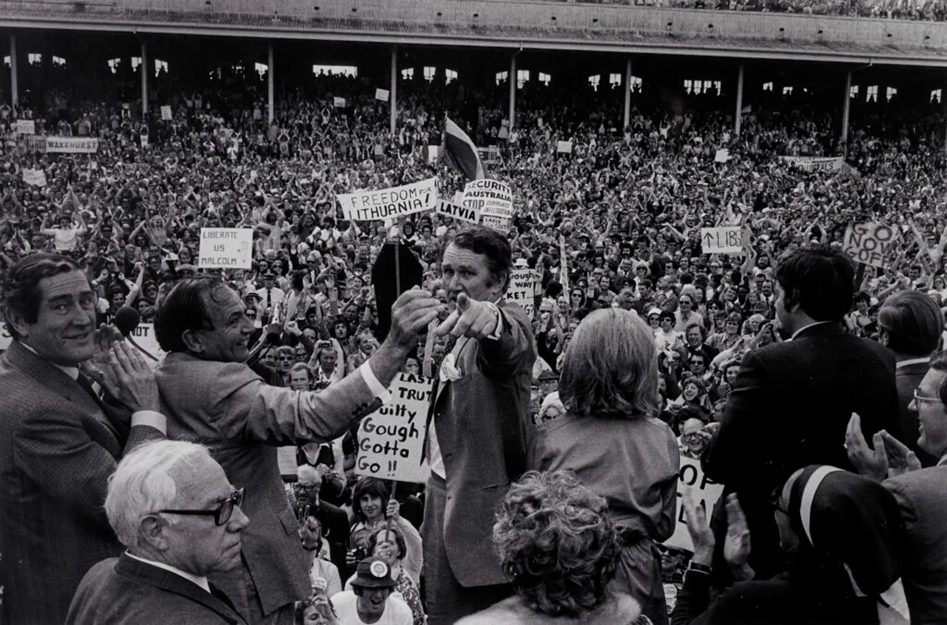 MALCOM FRASER, RANDWICK RACECOURSE