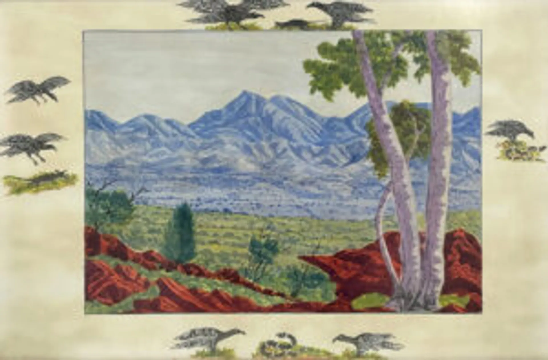 CENTRAL AUSTRALIAN LANDSCAPE